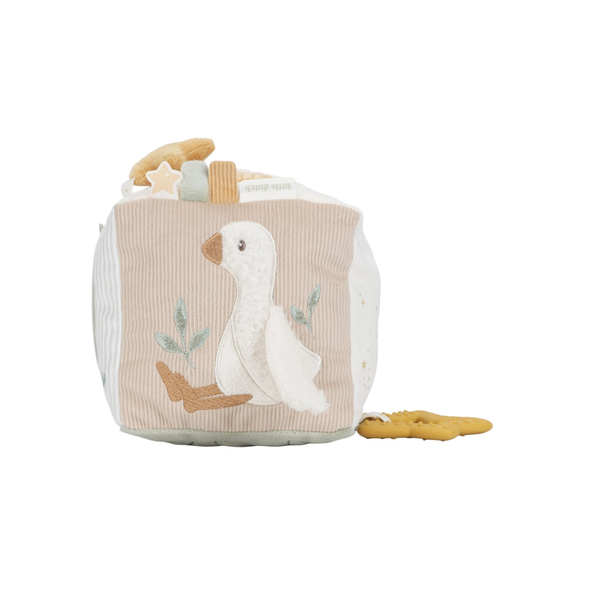 Minkštas užsiėmimų kubas Newborn Naturals