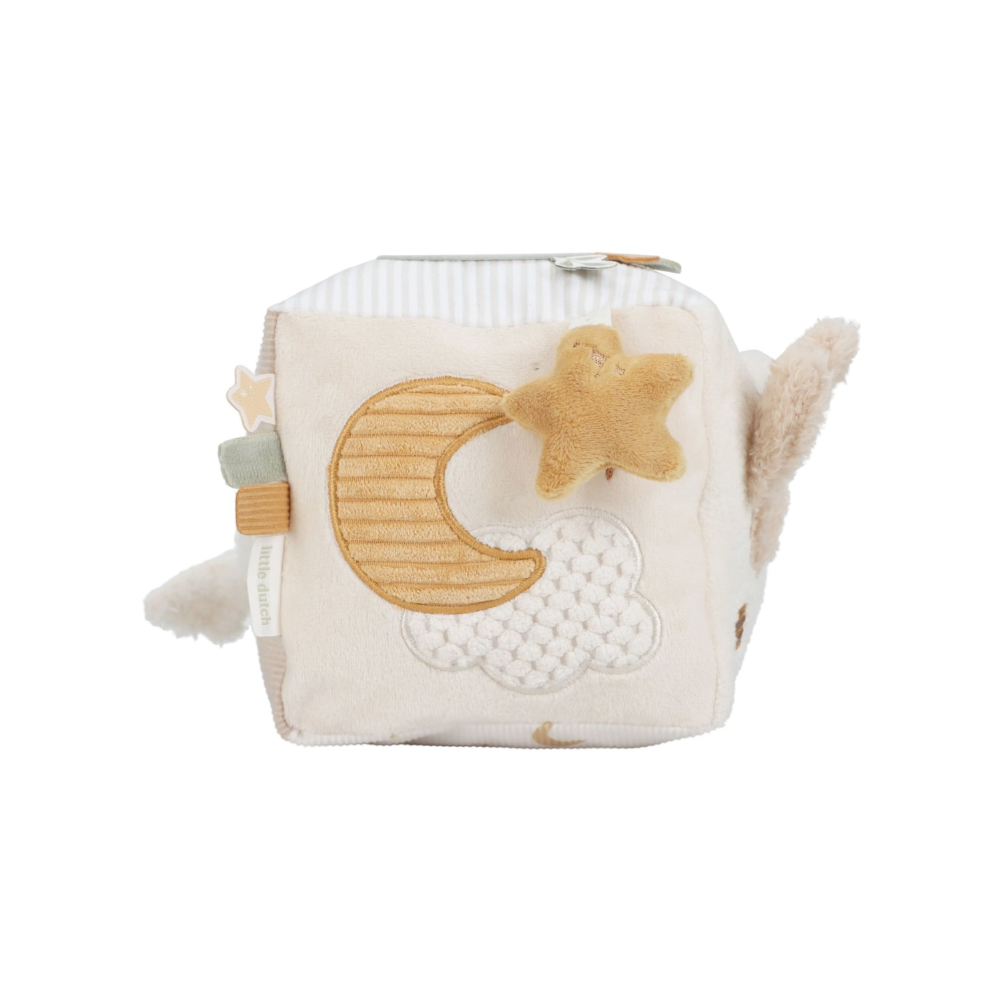 Minkštas užsiėmimų kubas Newborn Naturals