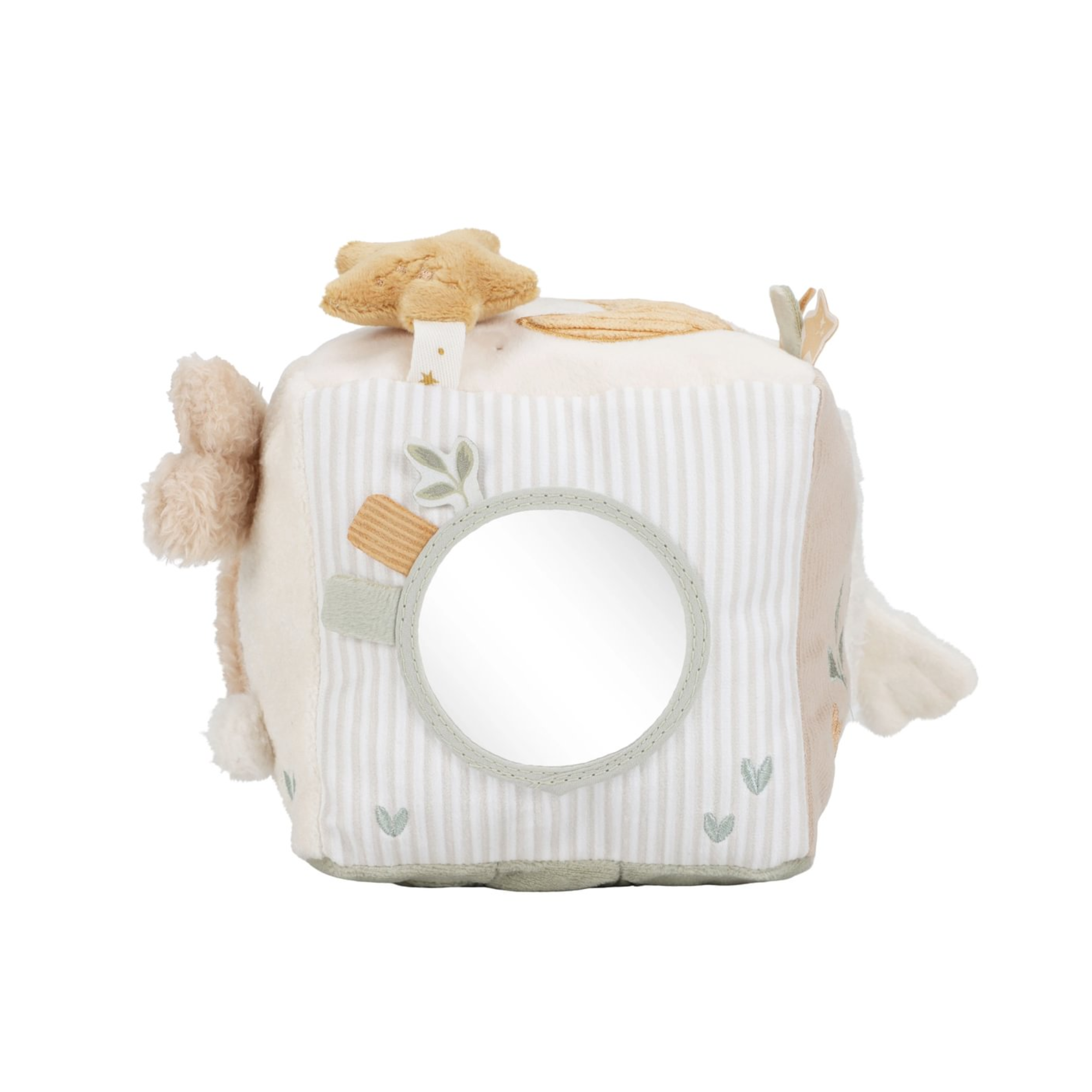Minkštas užsiėmimų kubas Newborn Naturals