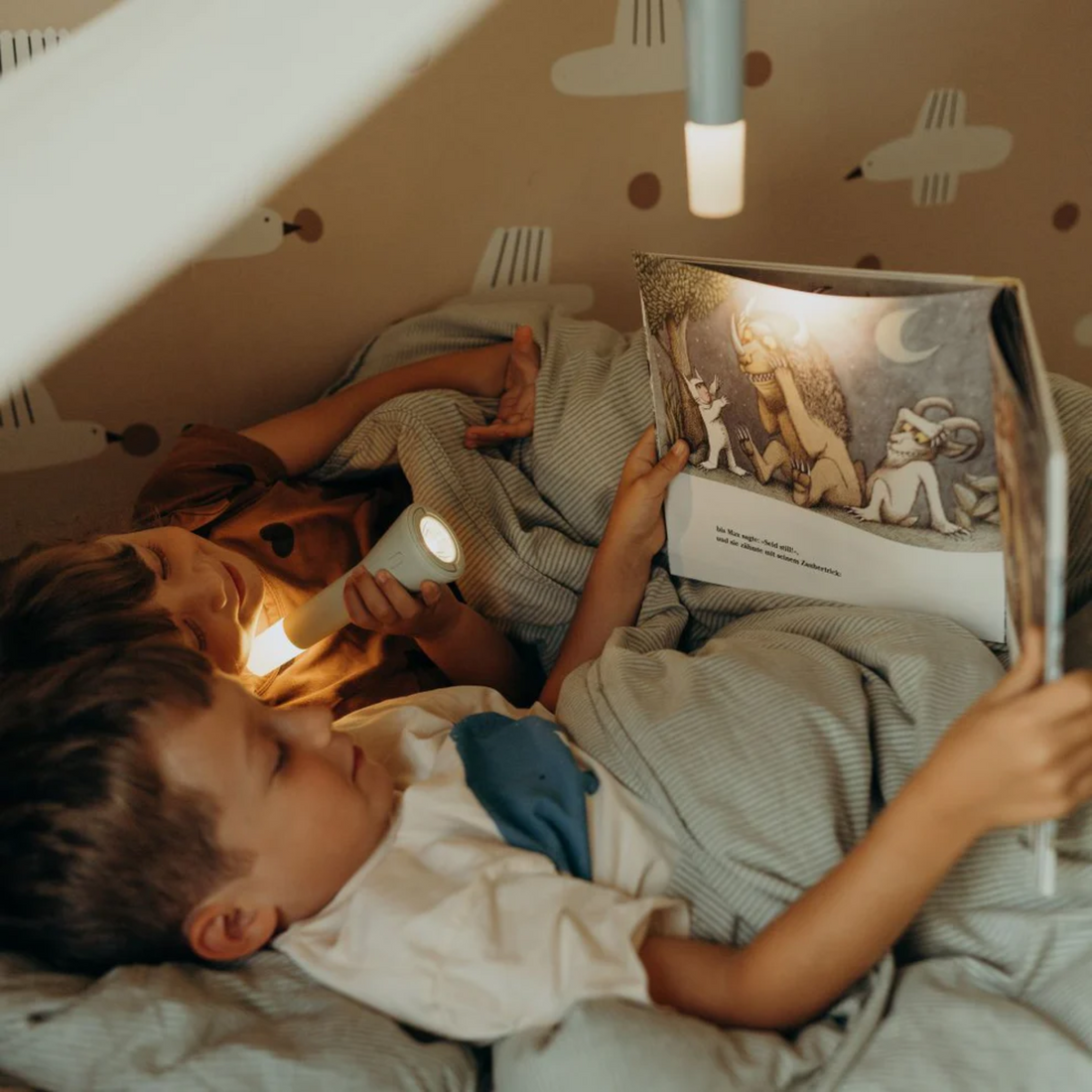 Daugiafunkcis žibintuvėlis - Blue