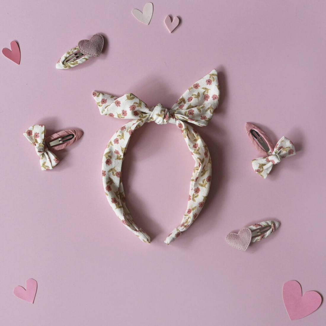 Plaukų segtukai - Elsie Heart