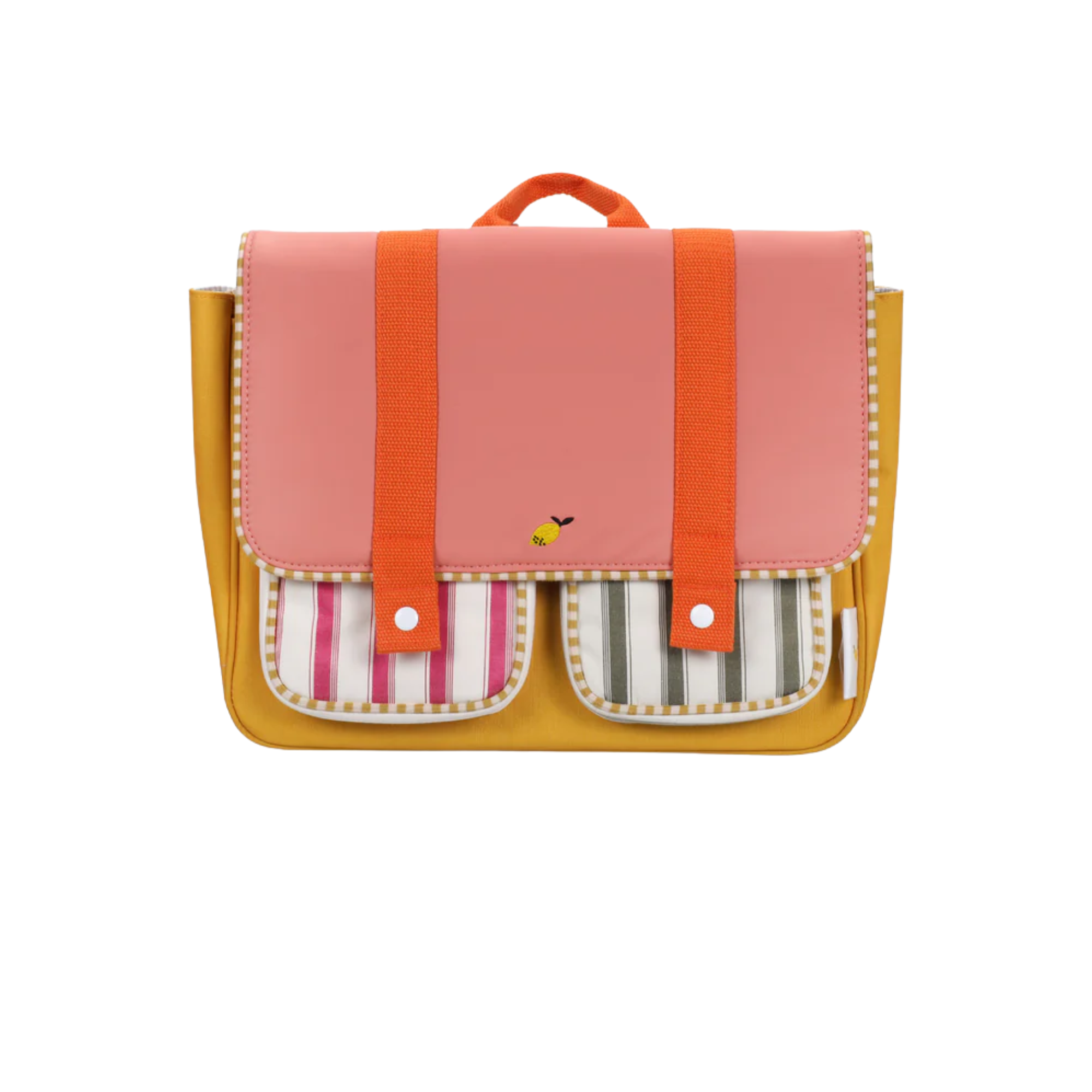 Mokyklinis portfelis - coral pink + submarine