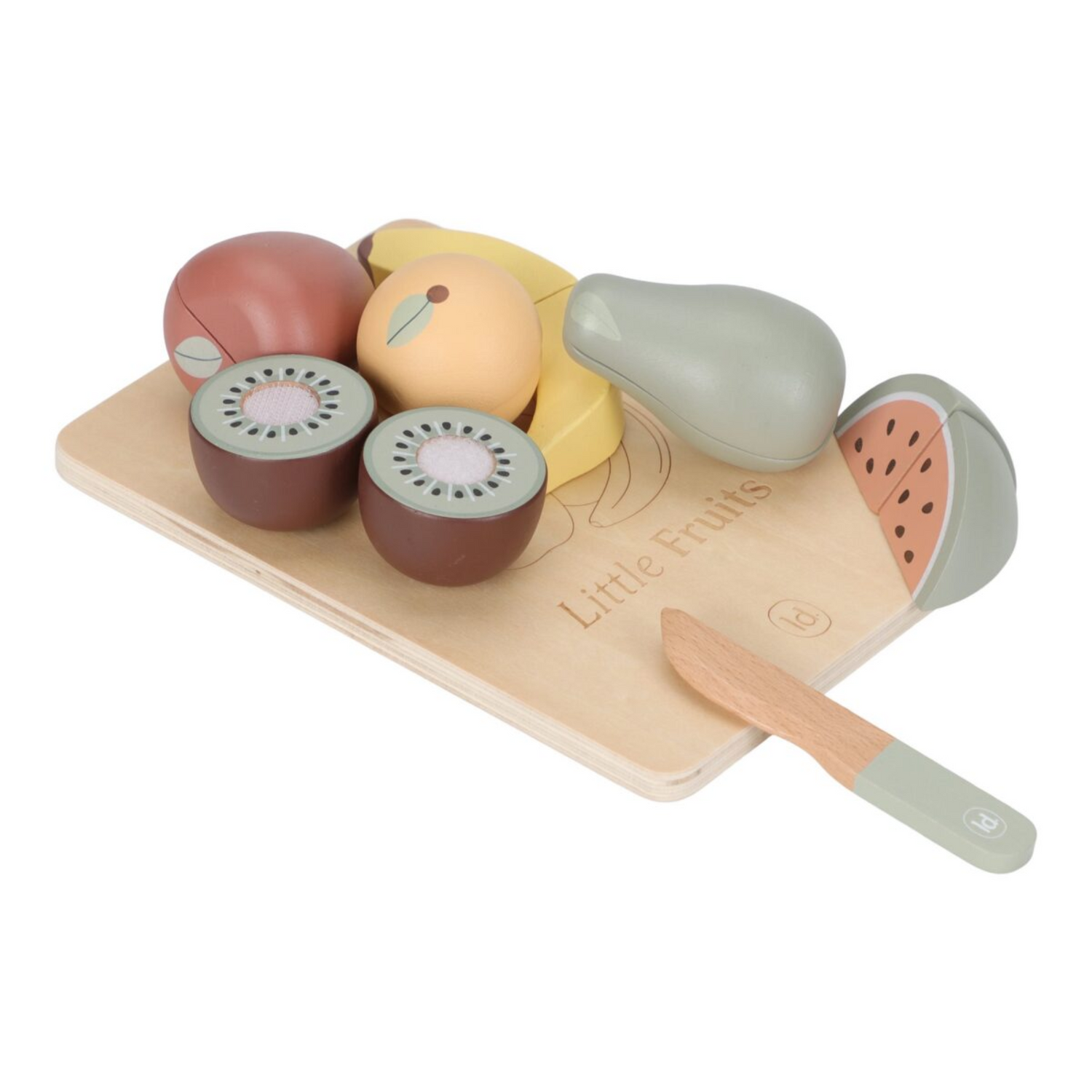 Little Dutch Wooden fruit cutting set