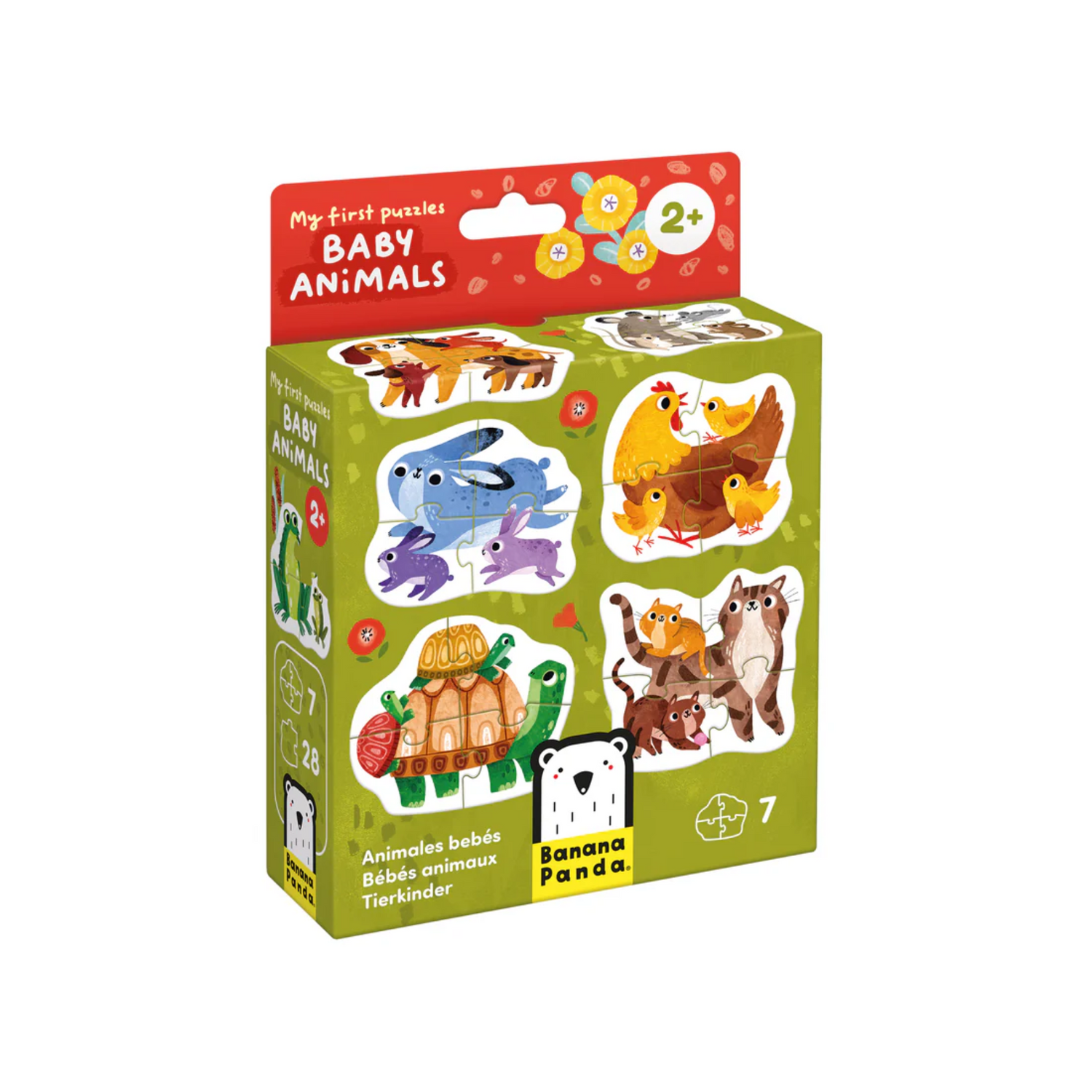 Pirmoji dėlionė Baby Animals