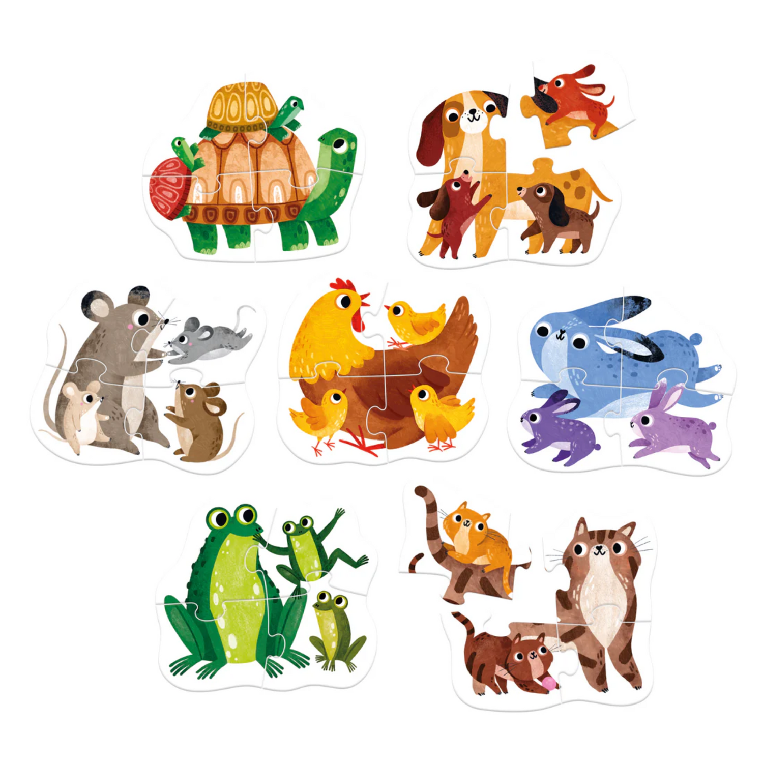 Pirmoji dėlionė Baby Animals