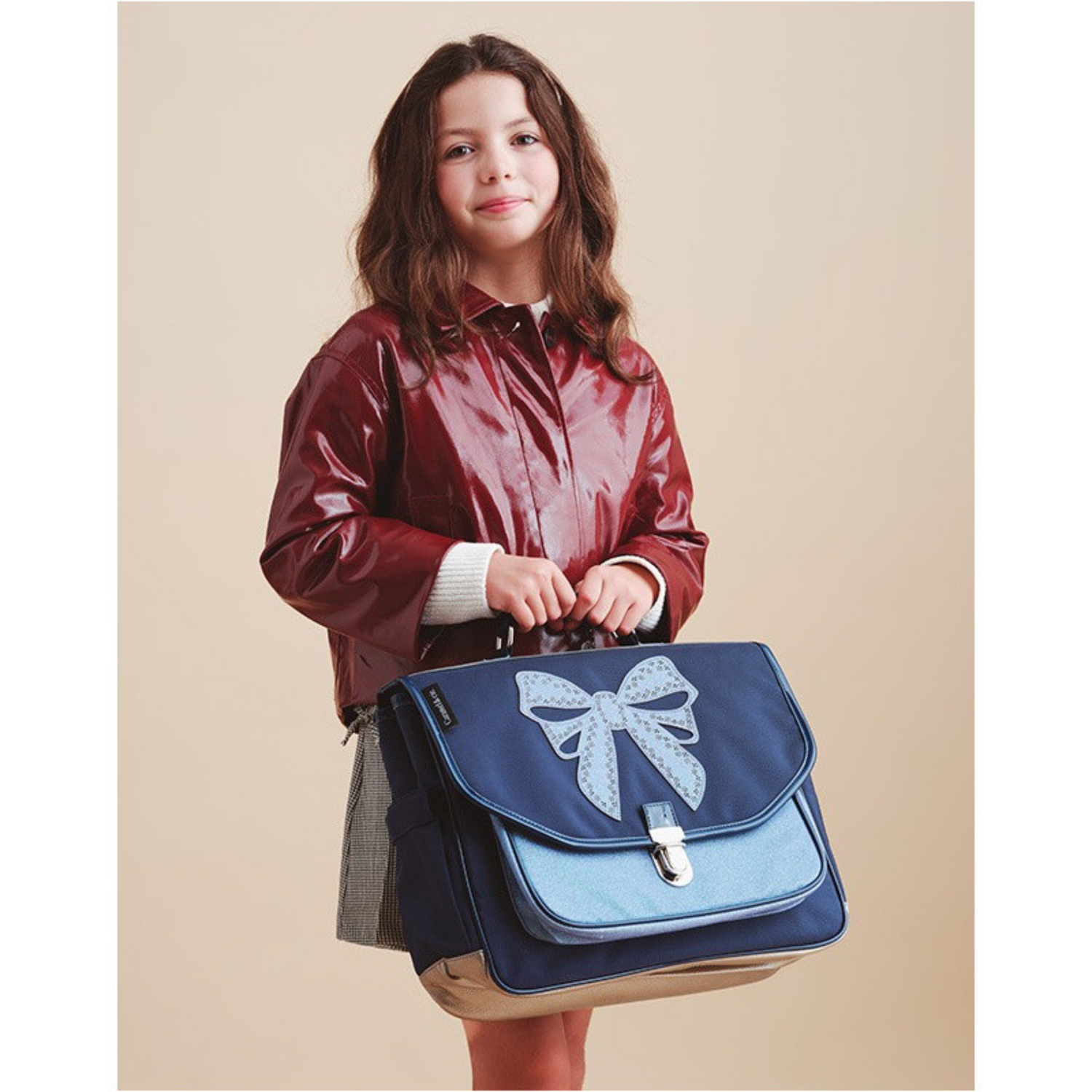 Mokyklinis portfelis - Lady blue