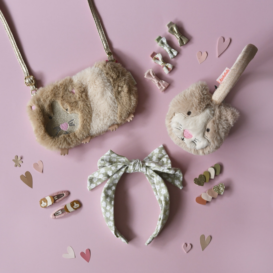 Plaukų segtukai - Sweet Hearts Bar