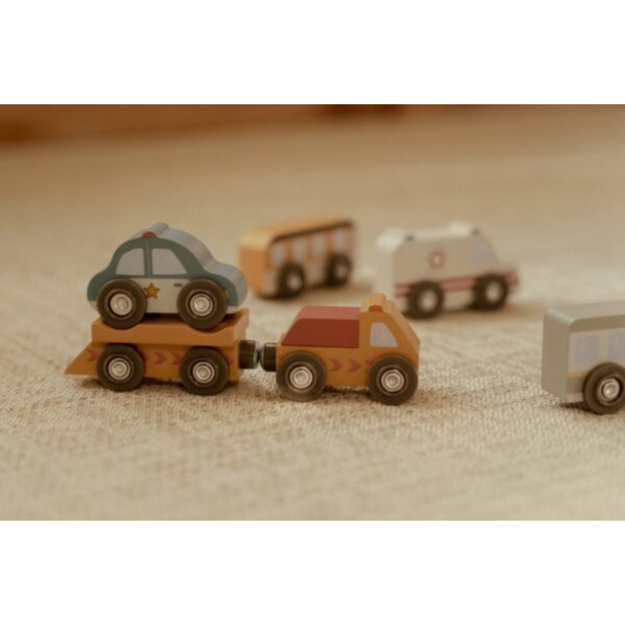 Little Dutch Car set Railway Extension