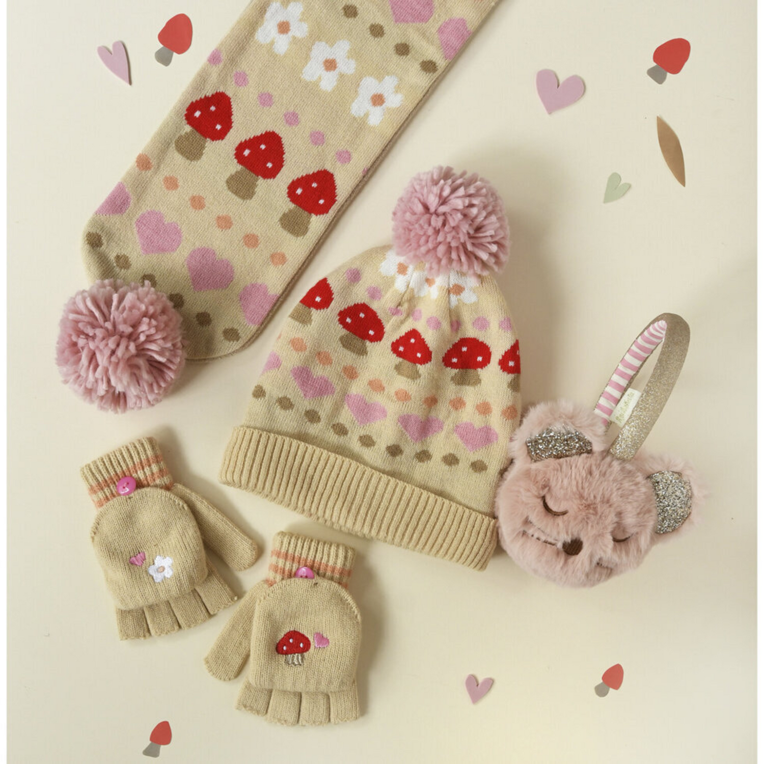 Megzta kepurė - Alpine Fairisle