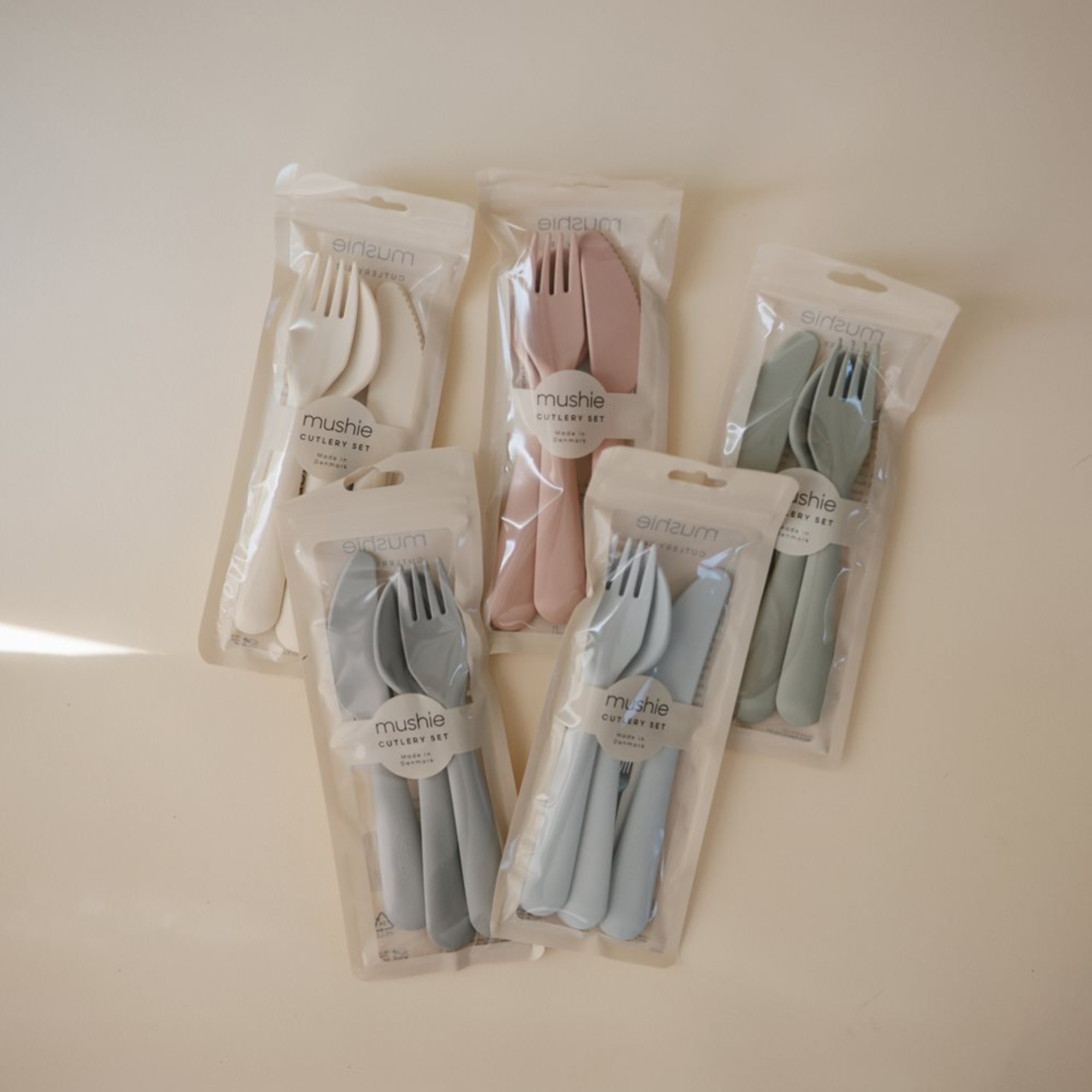 Fork and spoon set - Ivory