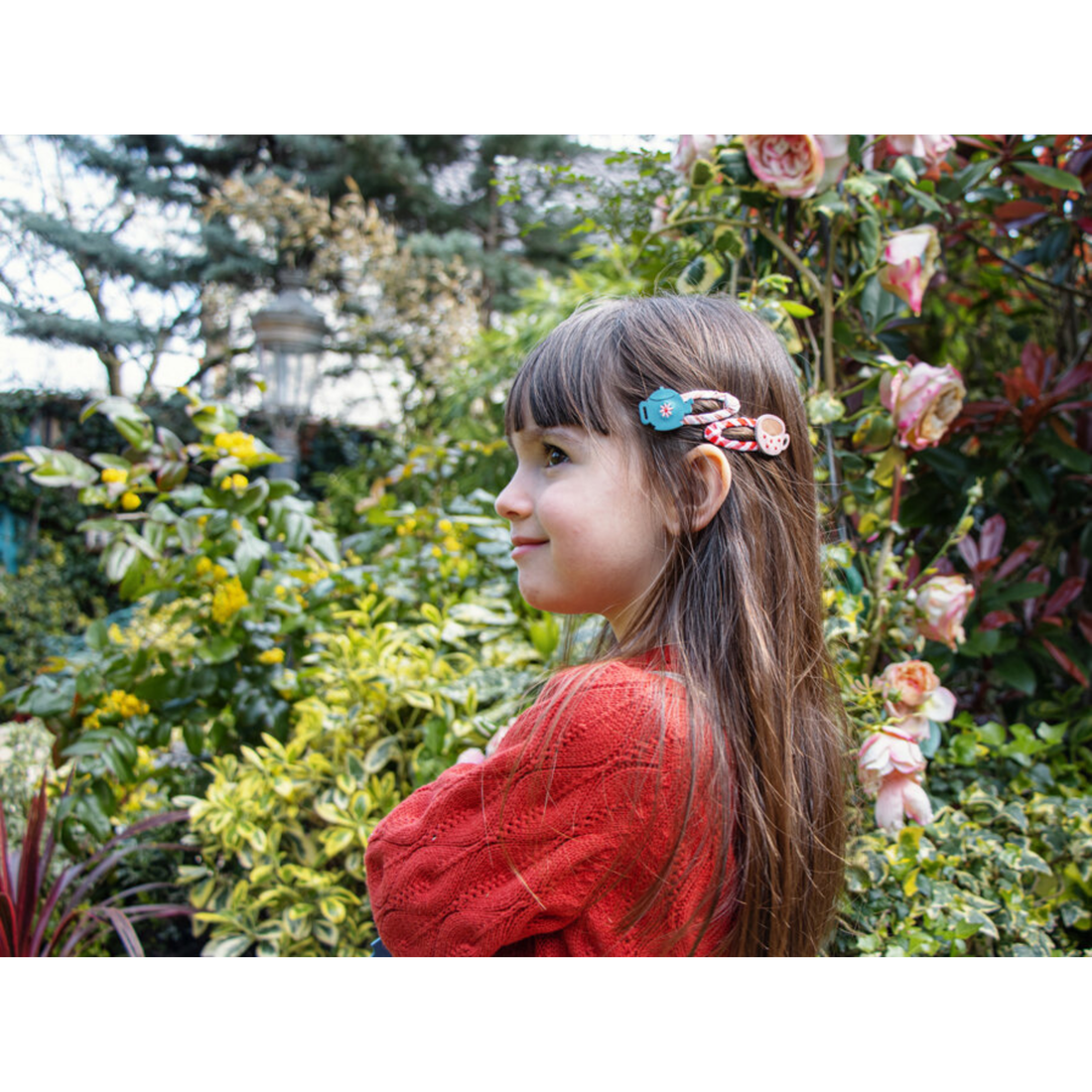 Hair clips - Very Cherry Ice Cream