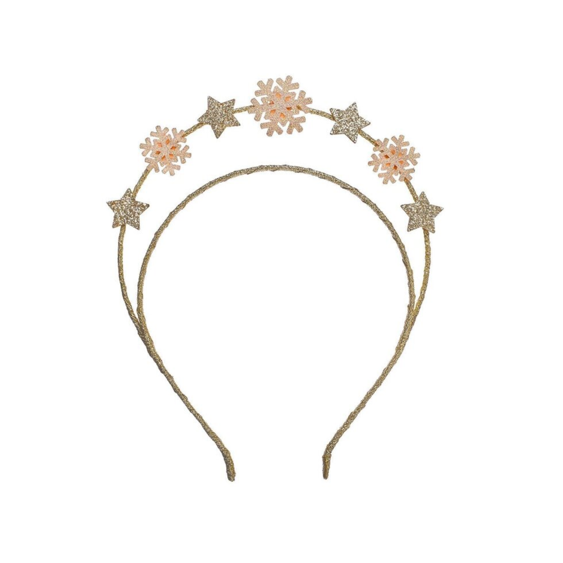 Plaukų lankelis - Shimmer Snowflake