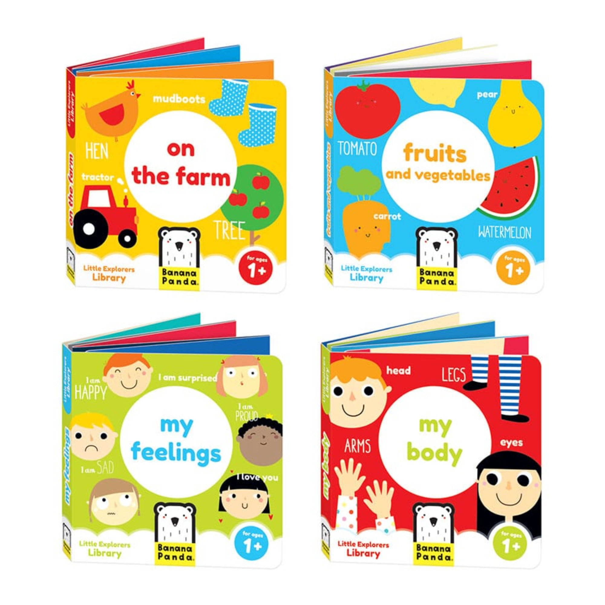 Vaikiškos knygelės - Little Explorers Library
