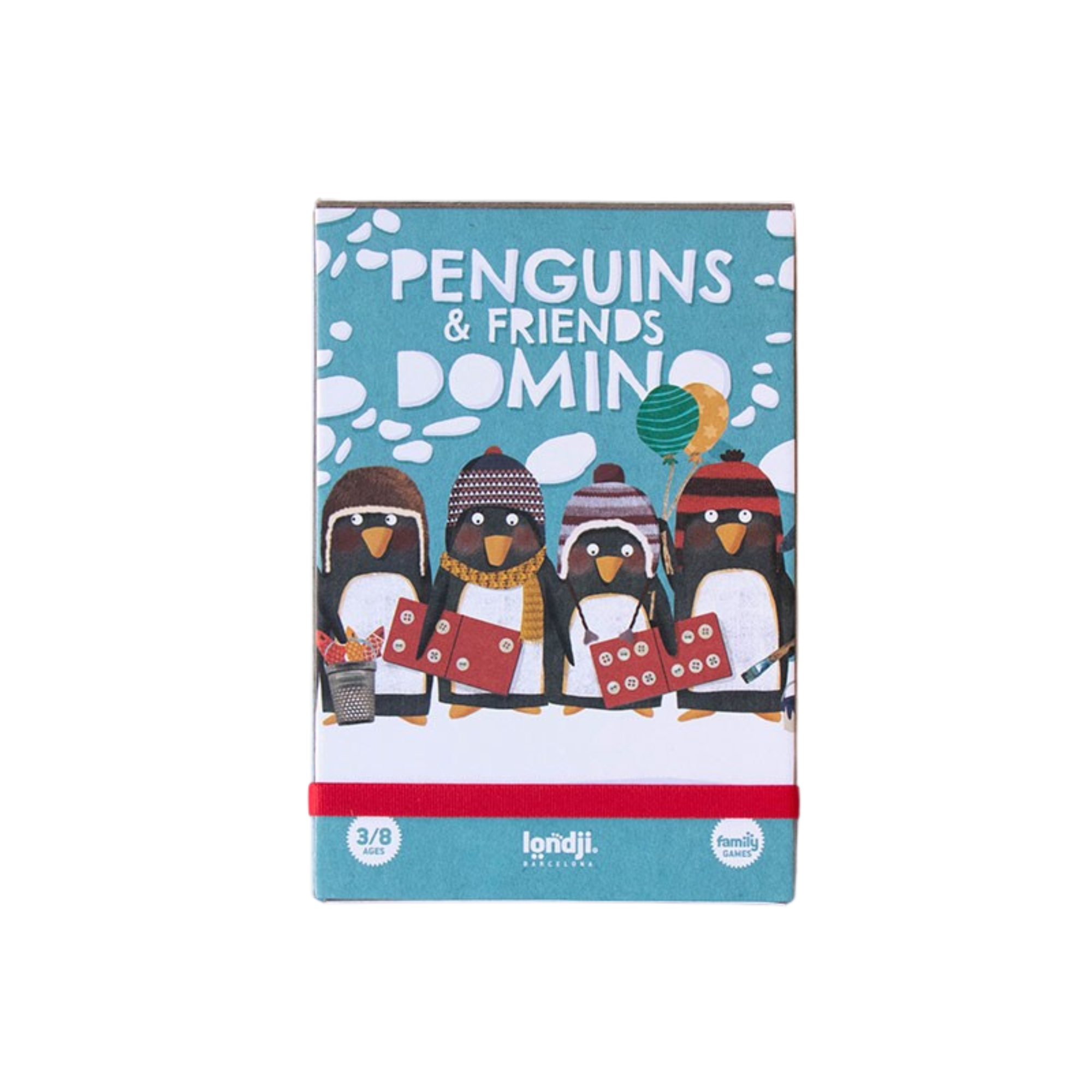 Domino žaidimas - Penguins and friends
