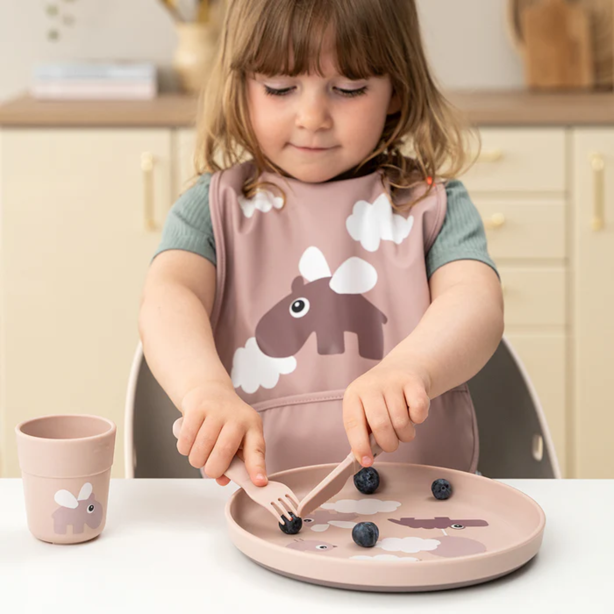 Vaikiški virtuvės įrankiai - Happy dots Powder