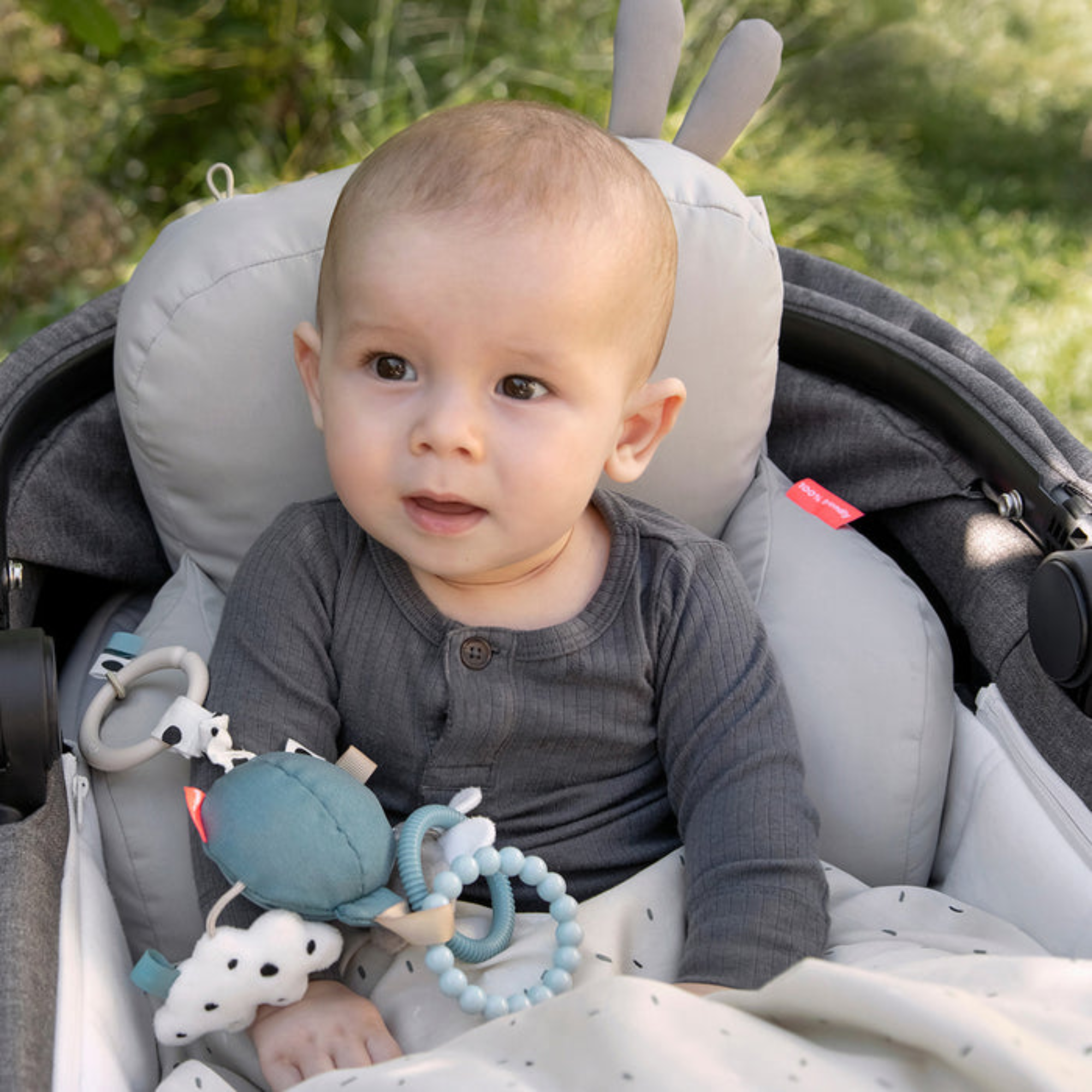 Užsiėmimų veidrodėlis - Happy clouds Blue