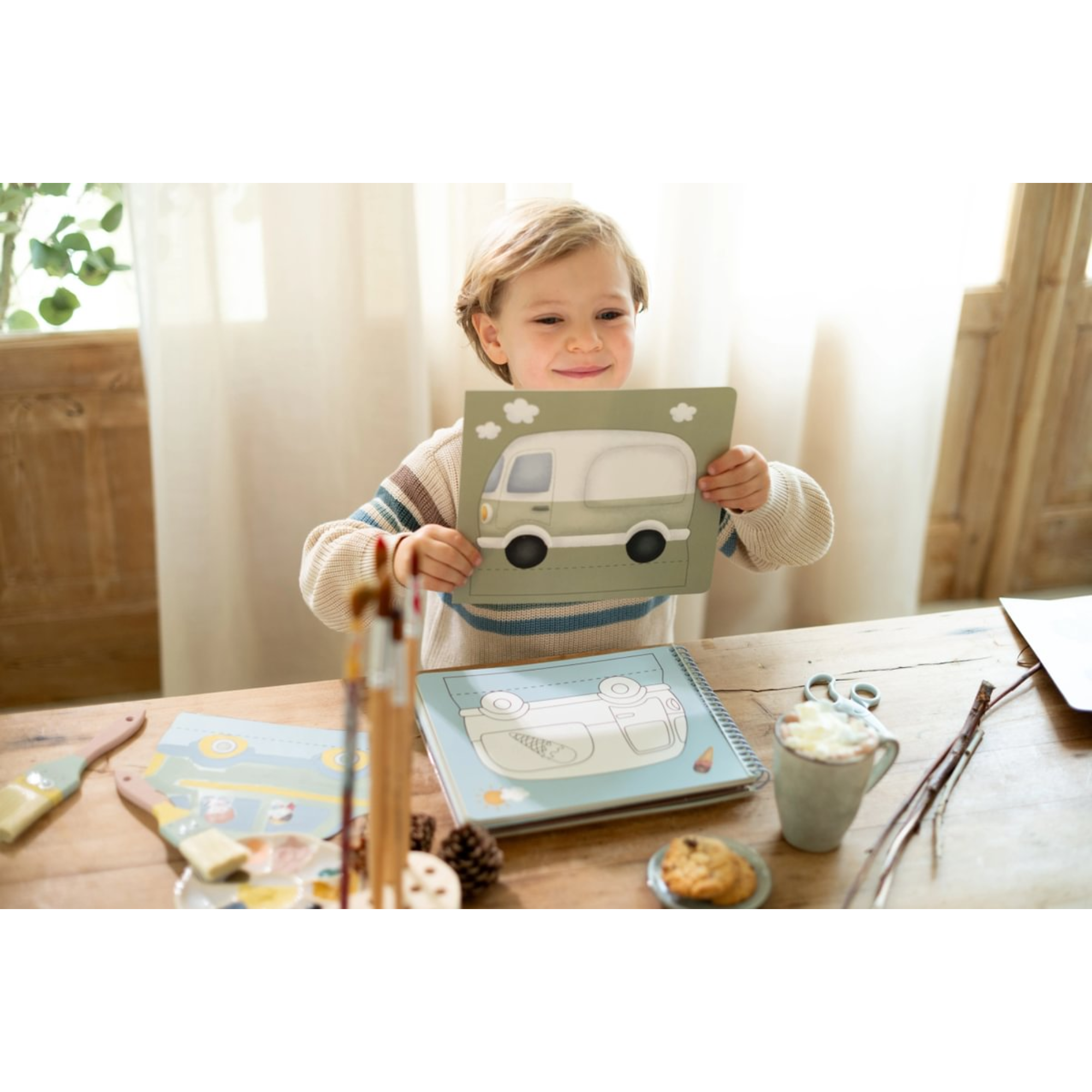 Reusable stickers - Dress up Jim & Friends