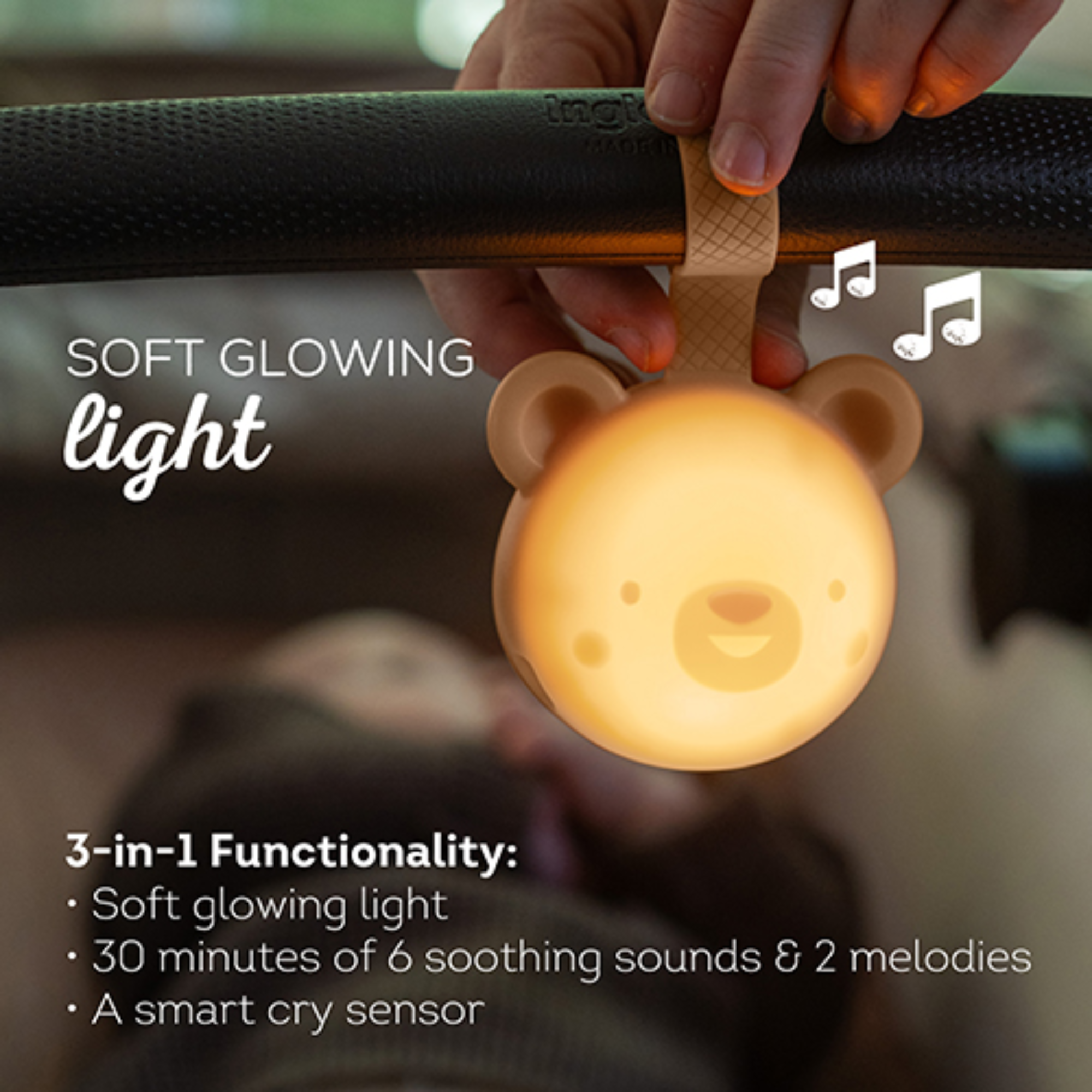 Sapnų meškiukas su melodijomis