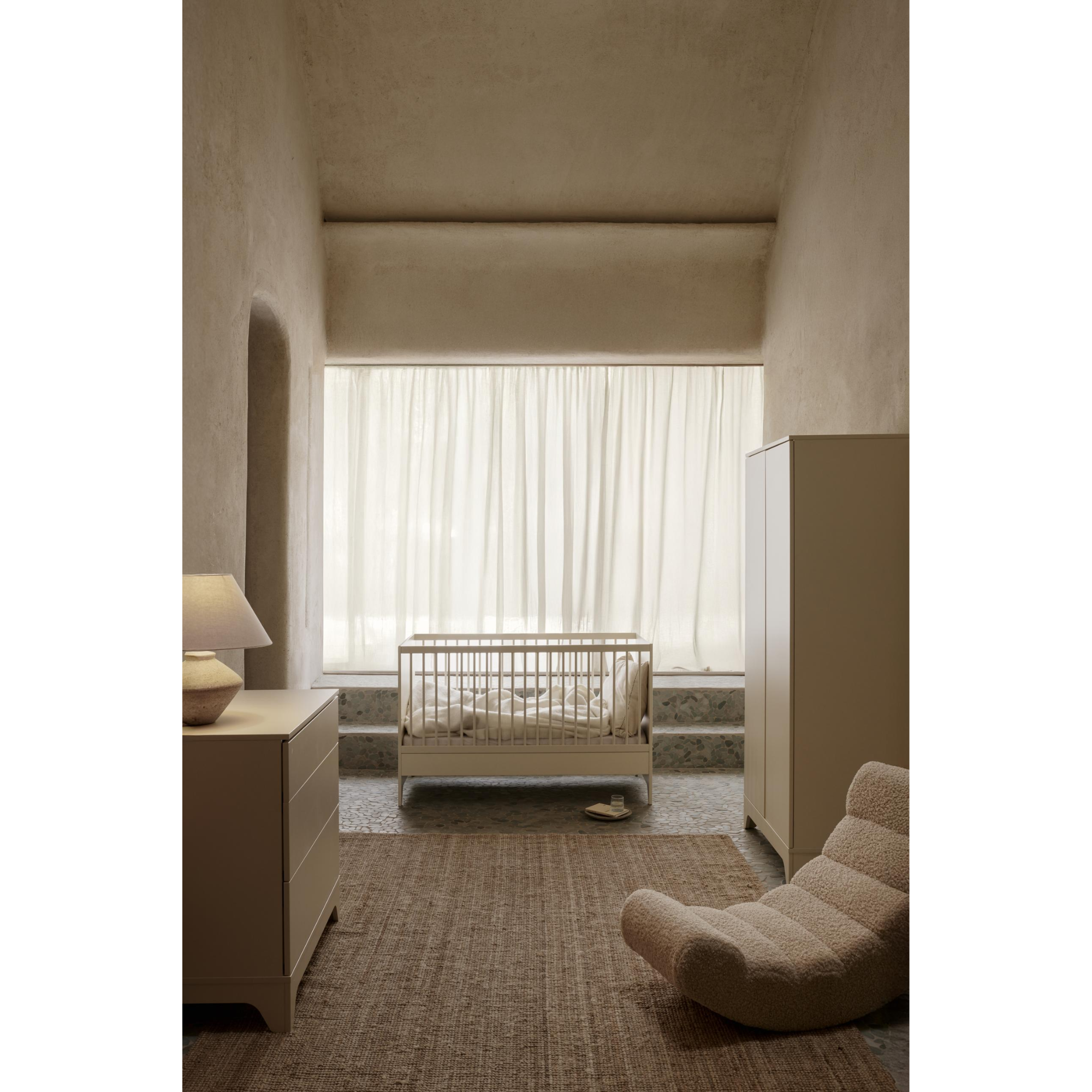 Kūdikio lovytė Tsugi - 140 x 70 cm - Įvairių spalvų