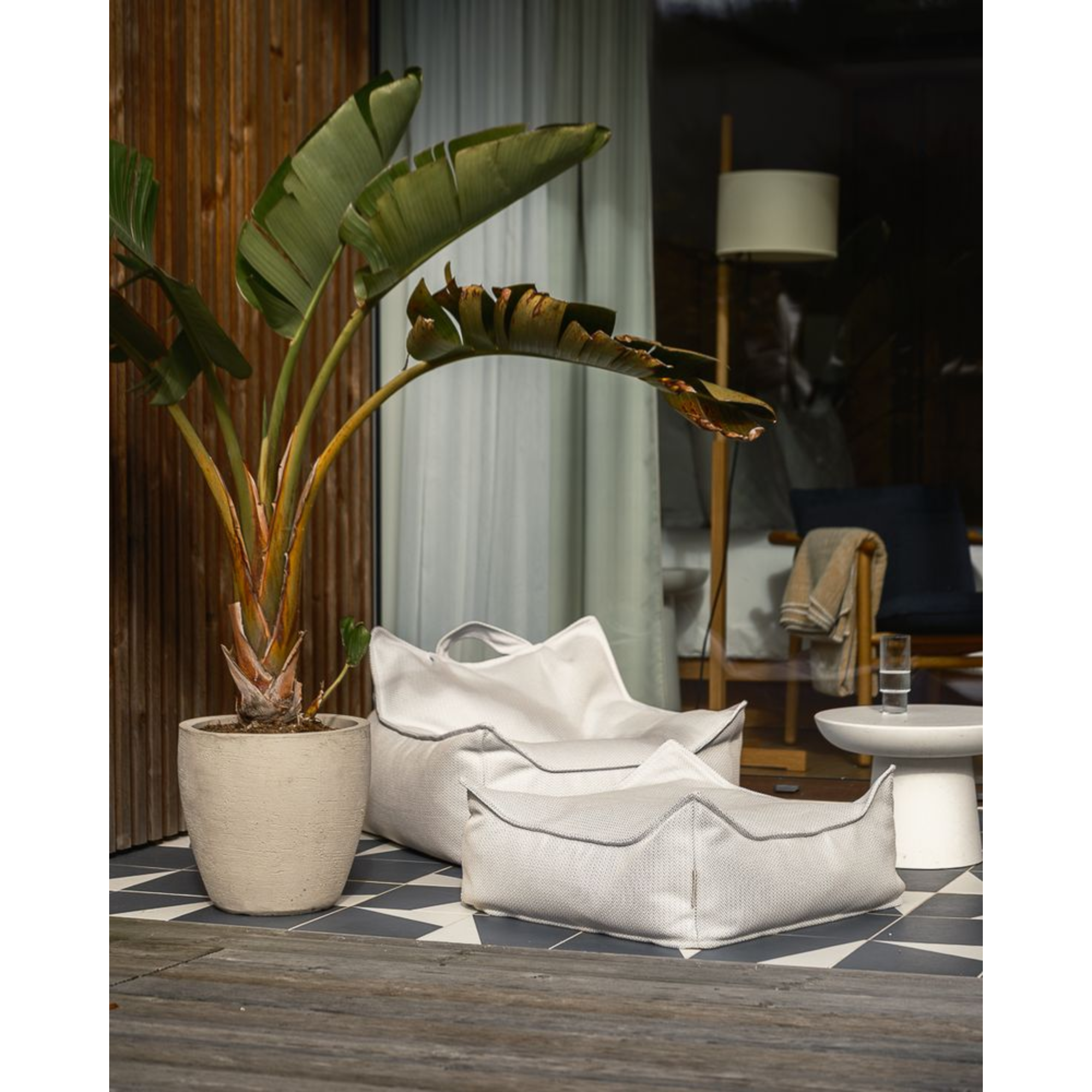 Lauko sėdmaišio ir pufo rinkinys - Terra