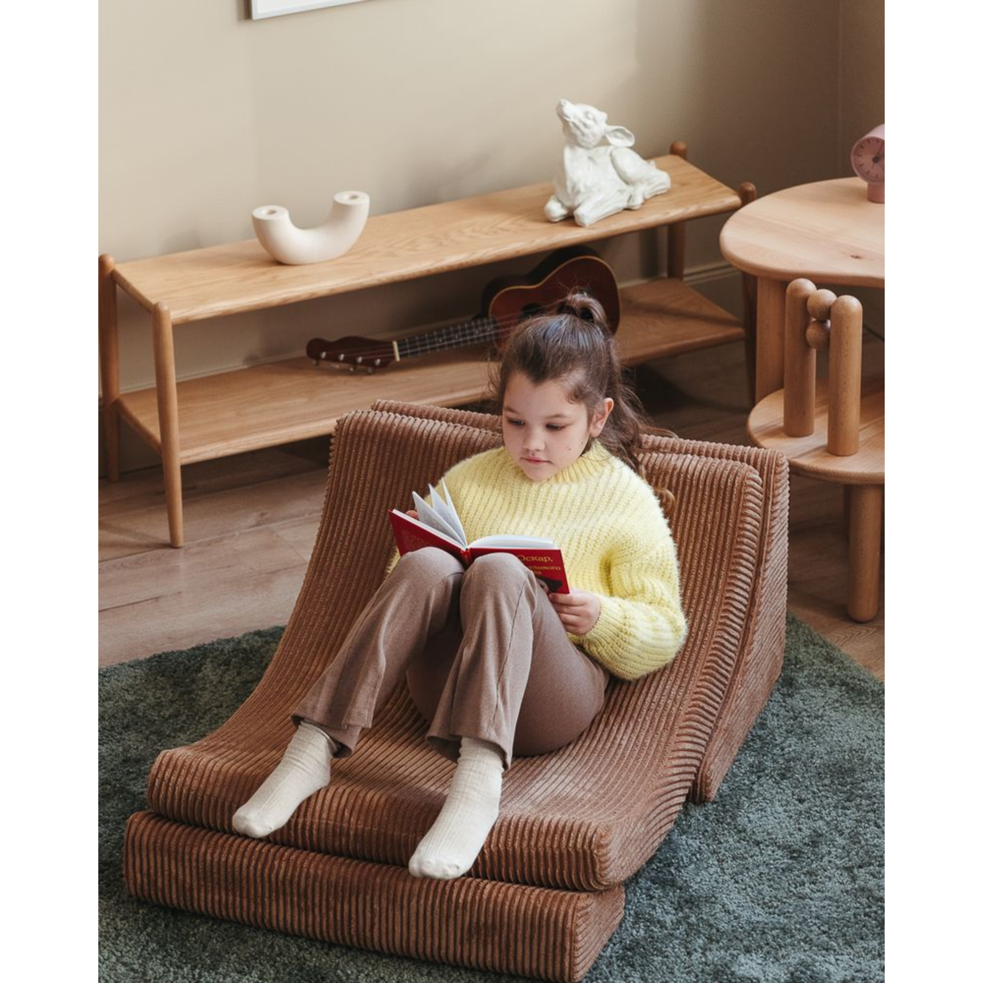 Moon trijų dalių fotelis - Toffee