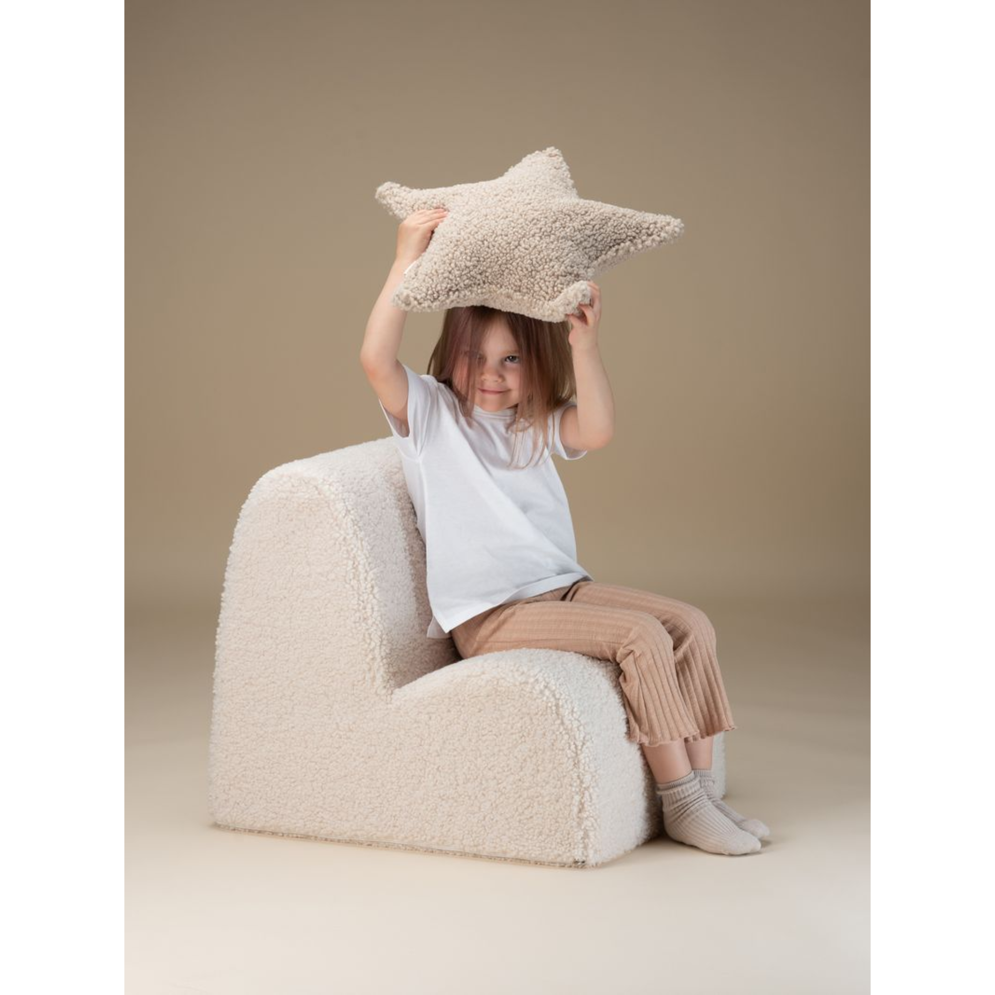 Vaikiška kėdutė - Cream White