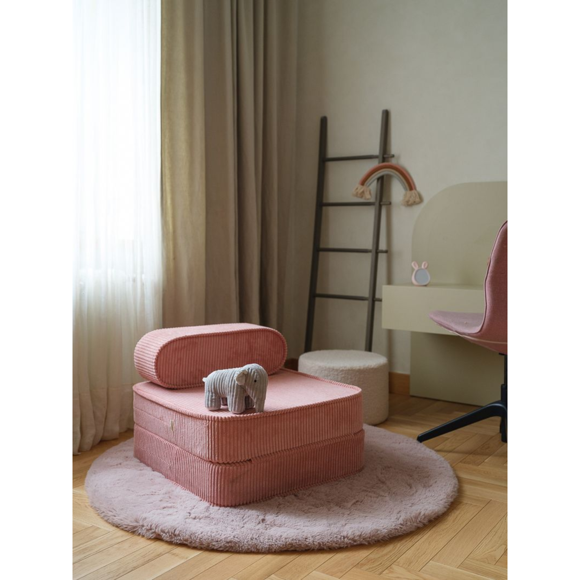 Sulankstoma kėdė - Pink Mousse