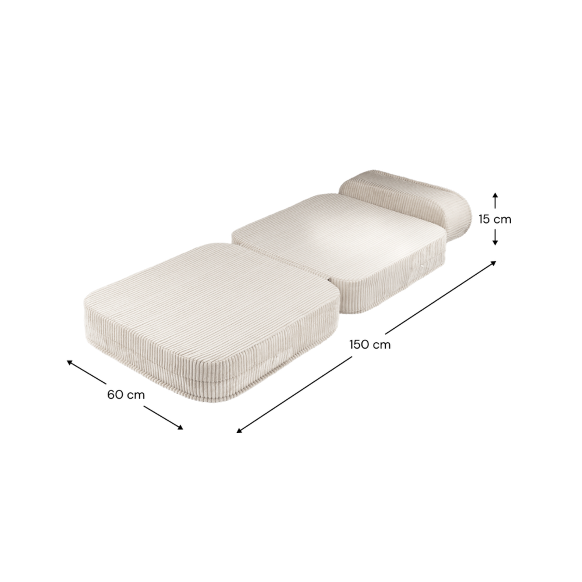 Sulankstoma kėdė - Marshmallow