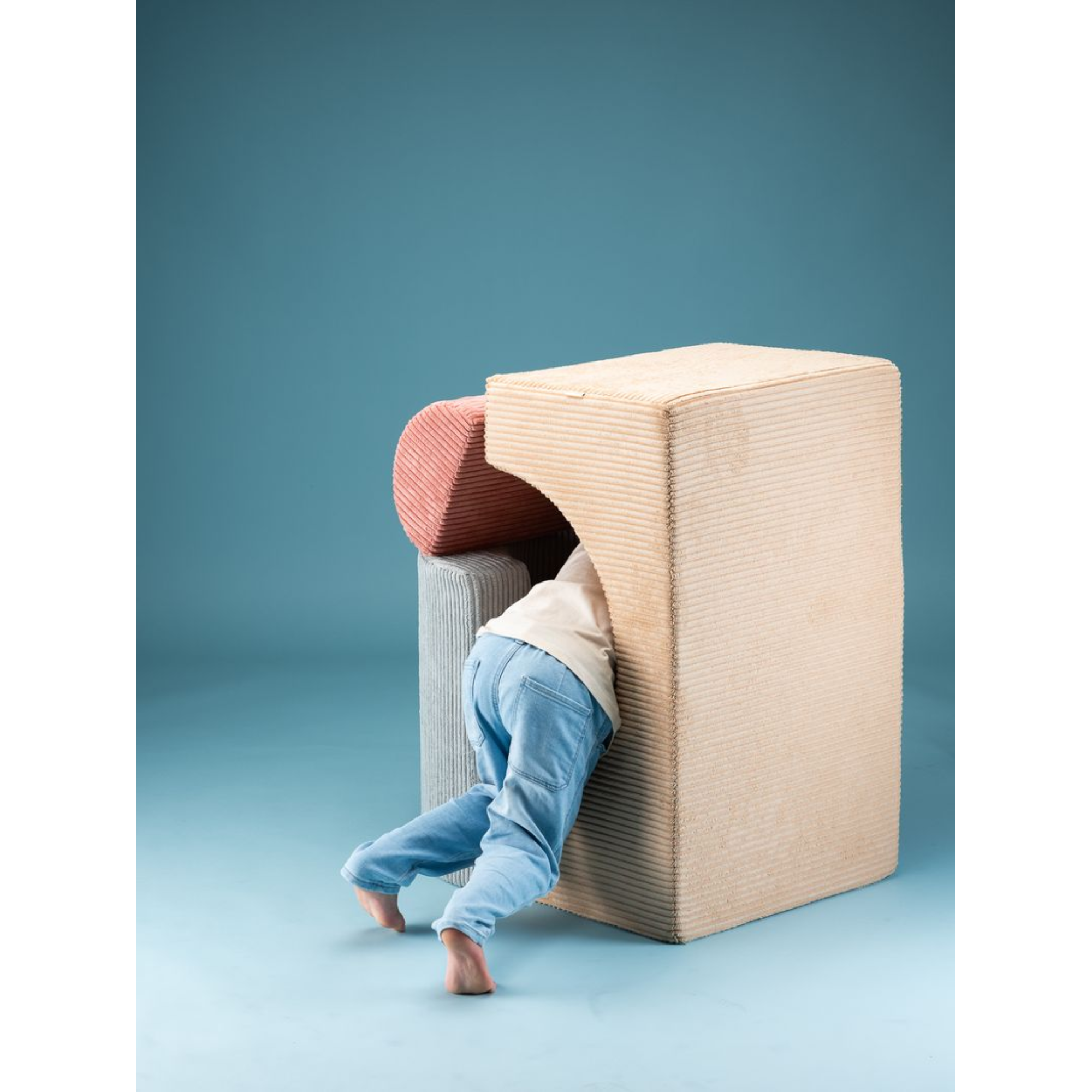 Rainbow vaikiškų baldų rinkinys - Brown Sugar