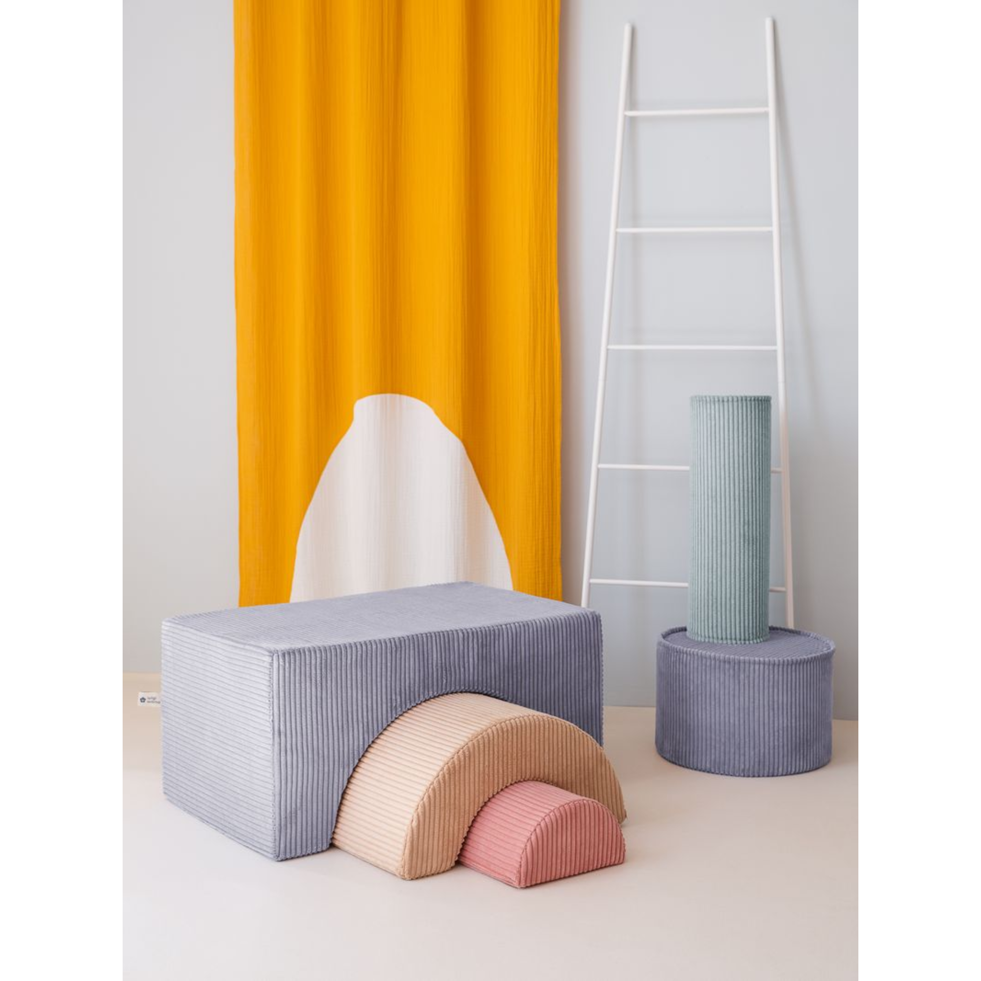 Rainbow vaikiškų baldų rinkinys - Blueberry Blue