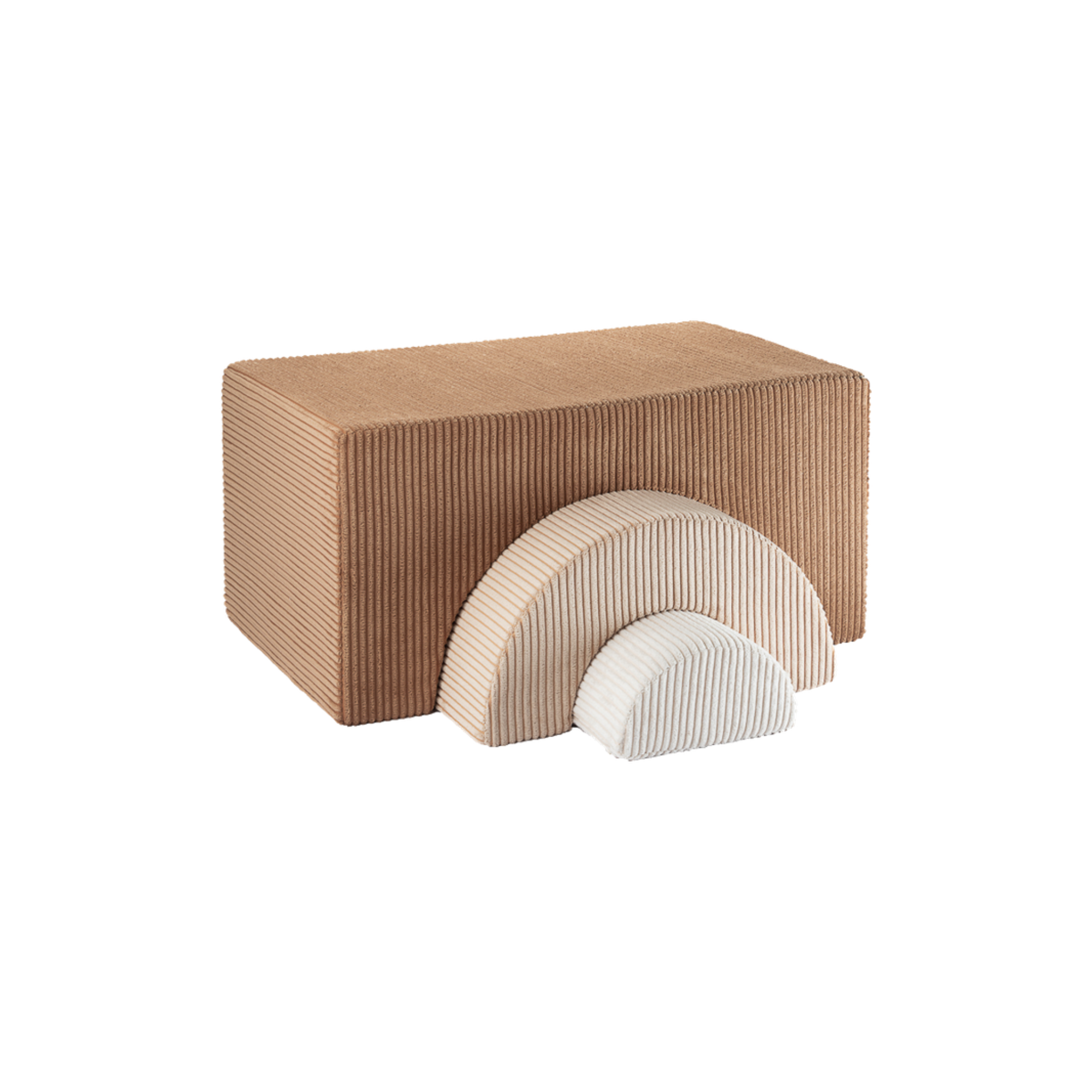 Rainbow vaikiškų baldų rinkinys - Toffee