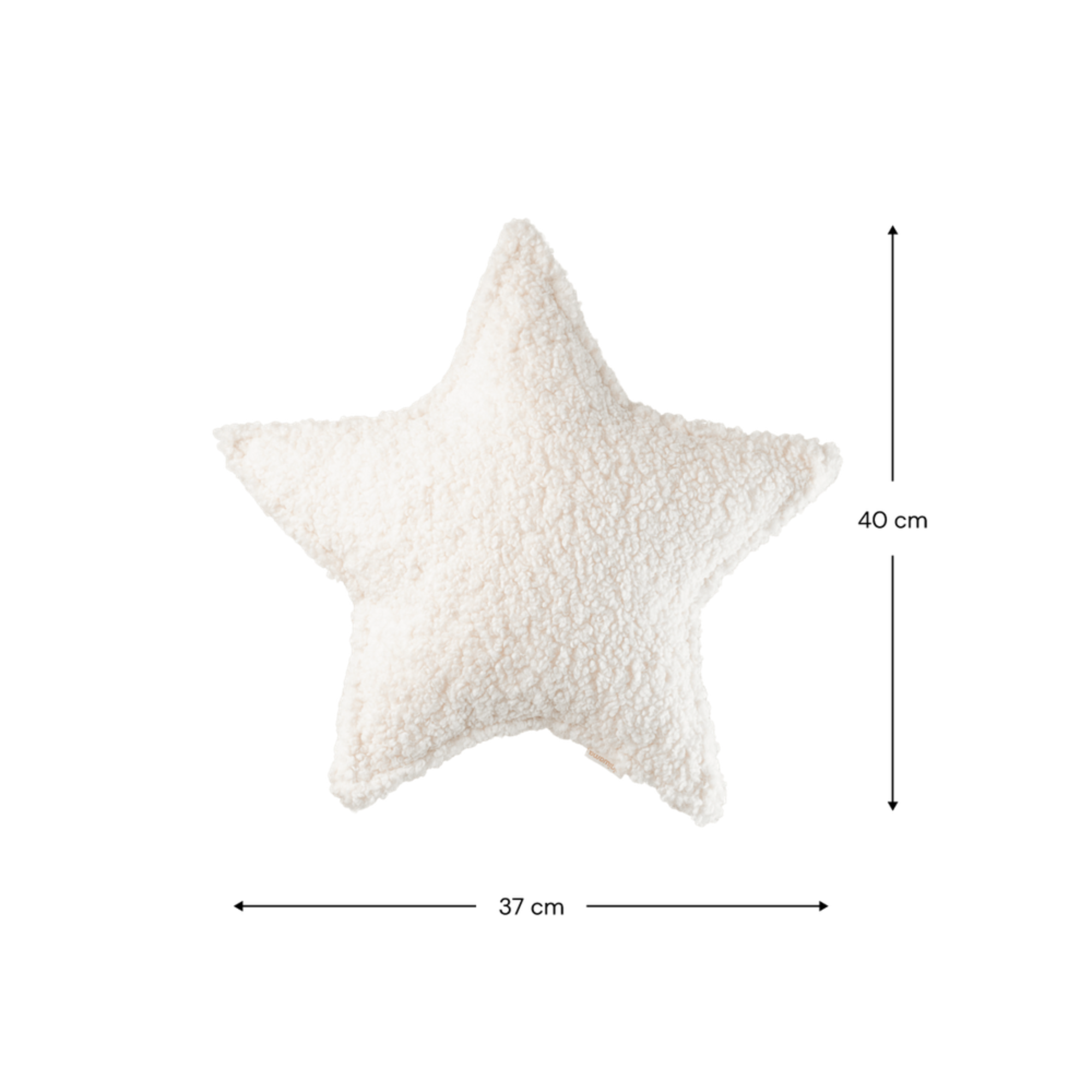 Pagalvėlė Star - Cream White