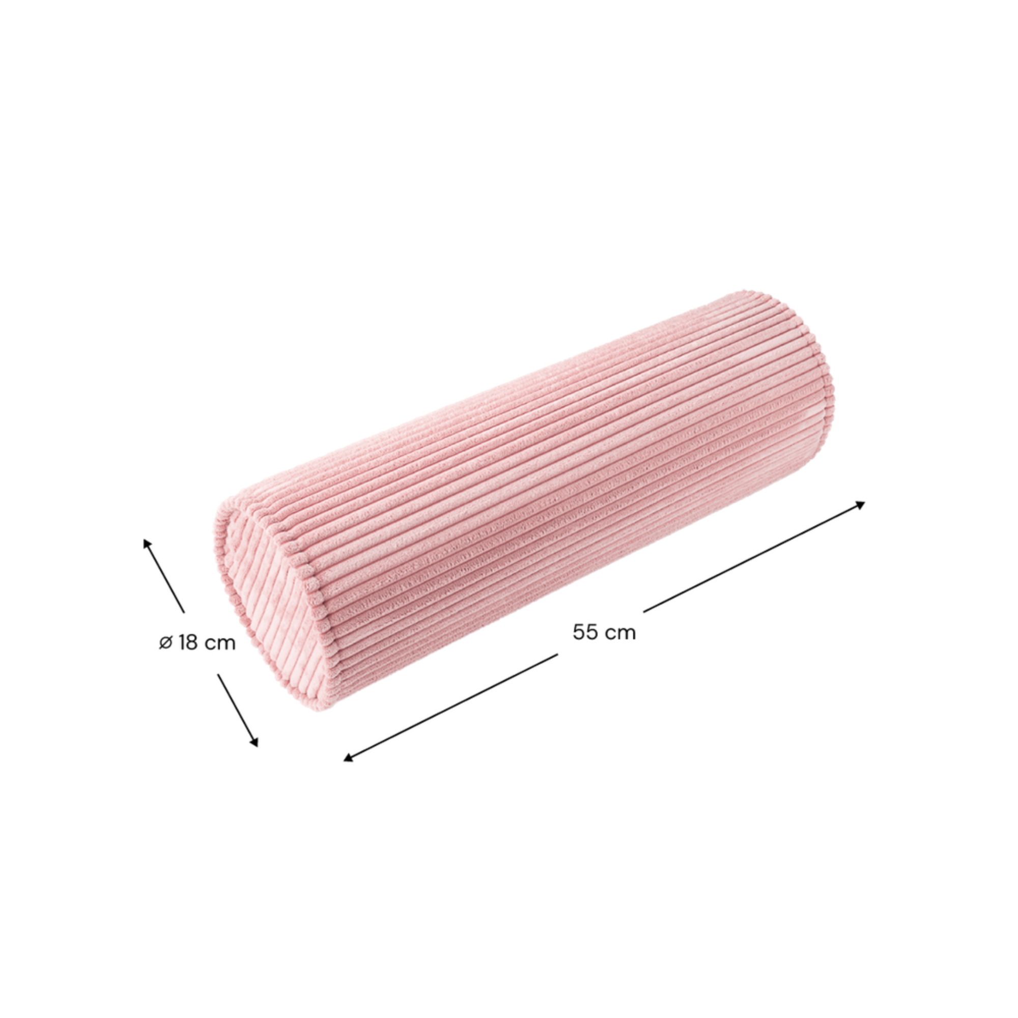 Pagalvėlė Roll - Pink Mousse