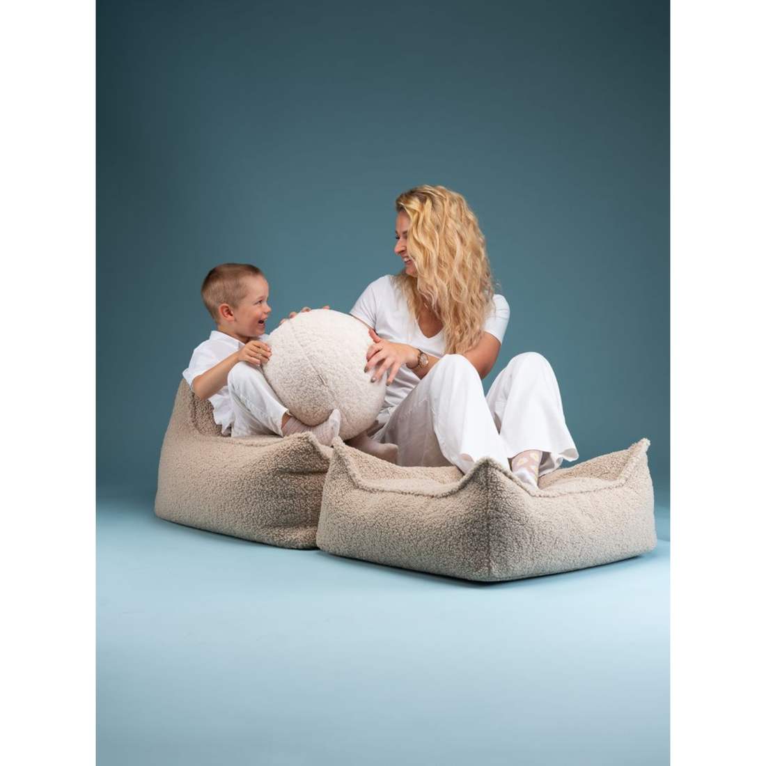 Sėdmaišio ir pufo rinkinys - Biscuit