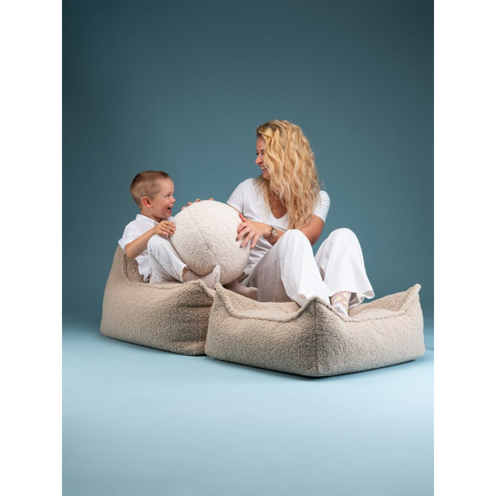 Sėdmaišio ir pufo rinkinys - Biscuit