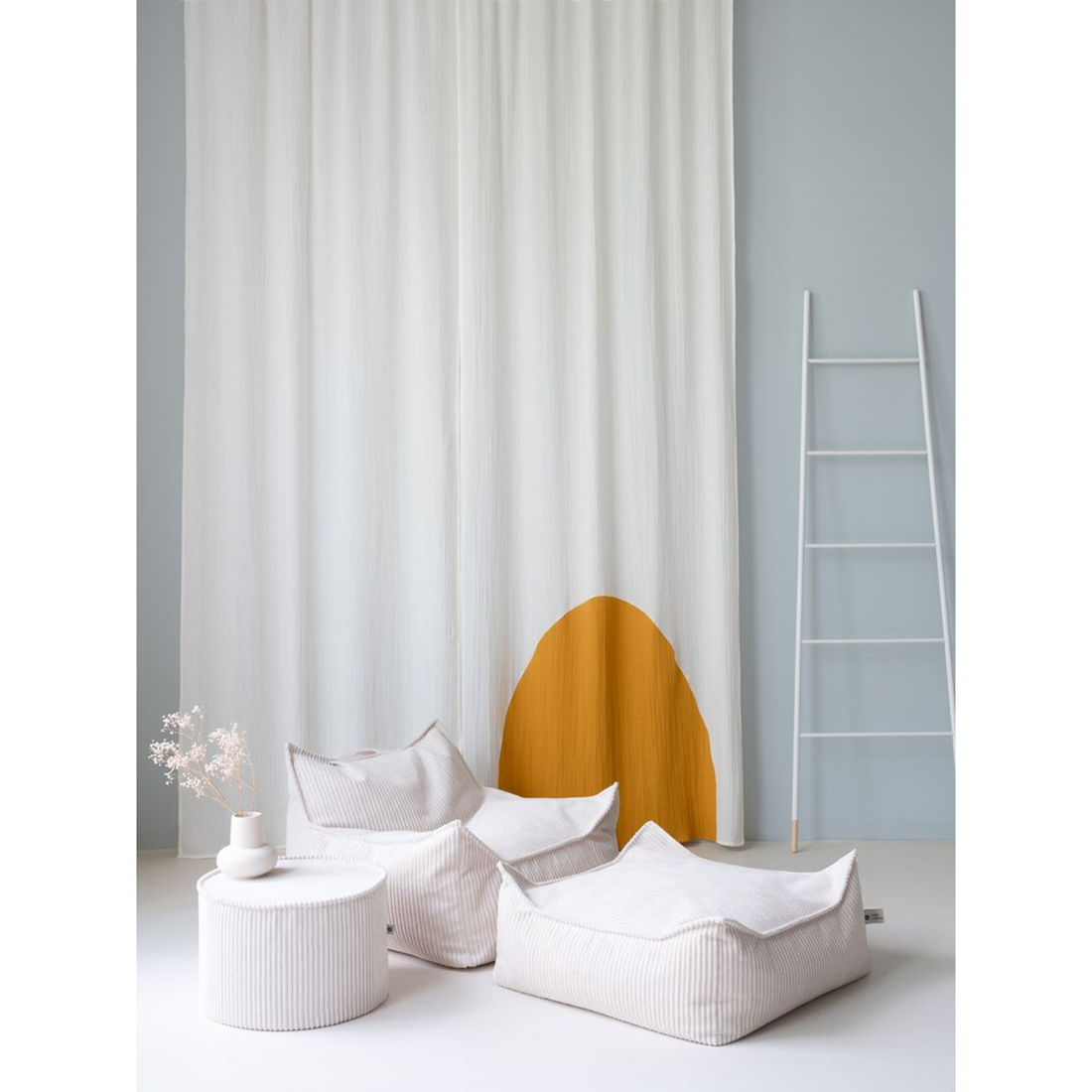 Sėdmaišio ir pufo rinkinys - Marshmallow