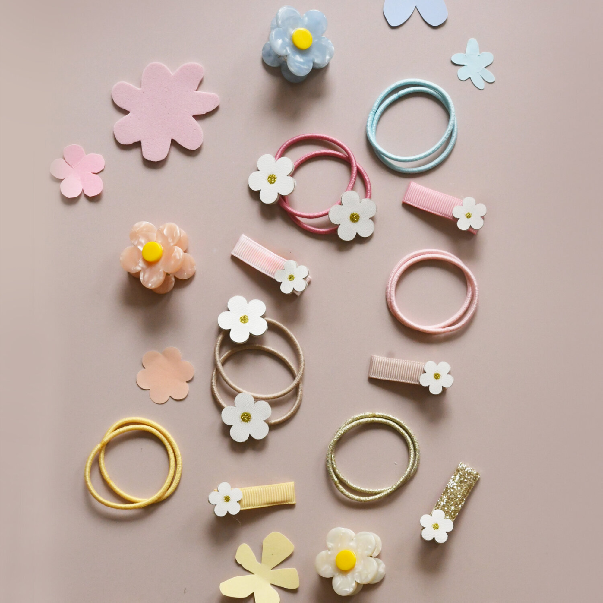 Plaukų segtukai - Mini Daisy