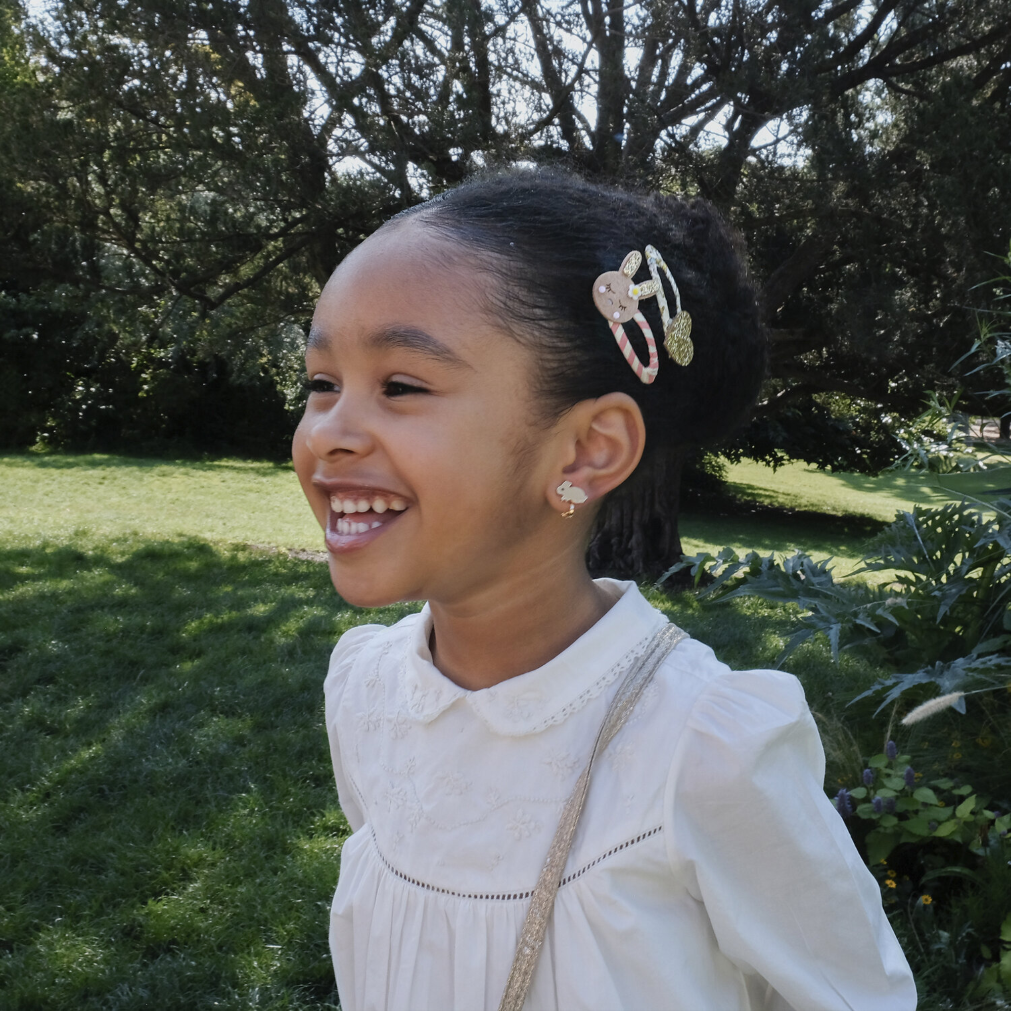 Užsegami auskarai - Spring Garden