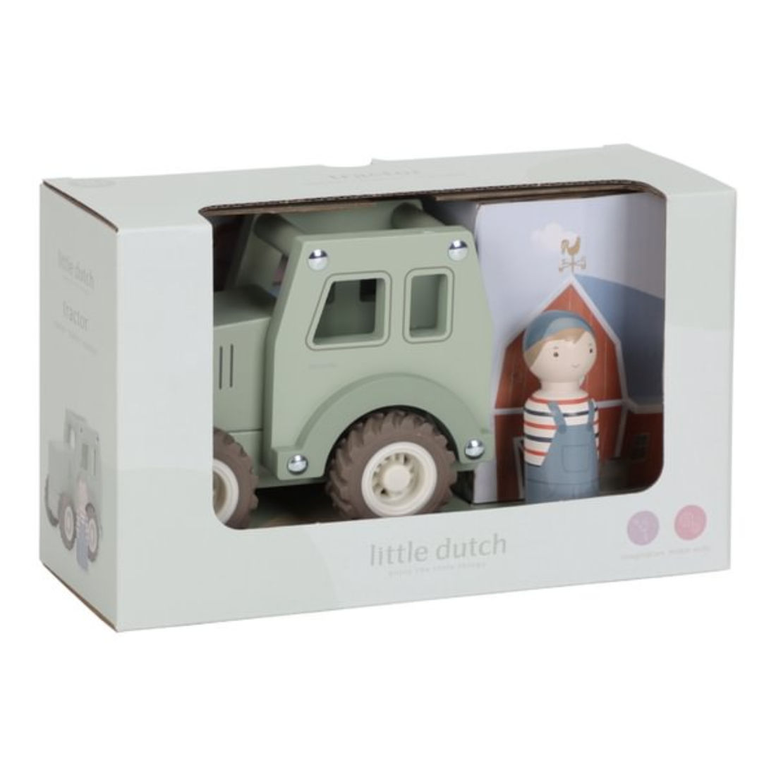 Medinė mašinėlė - Traktorius