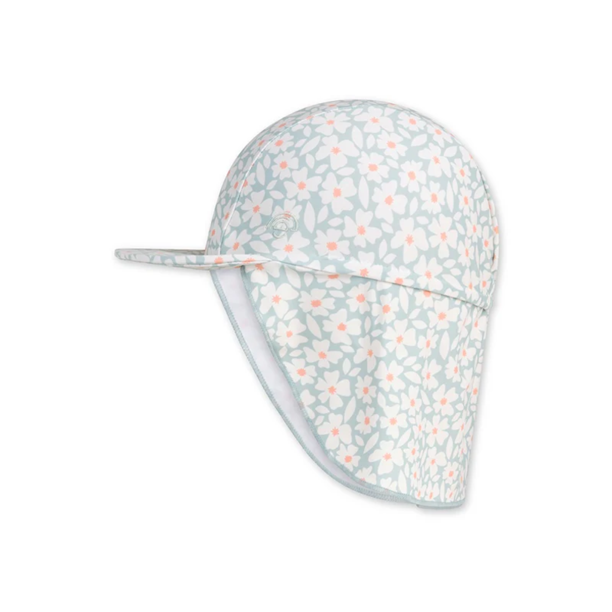 Swimming cap with neck protection - Floral Love