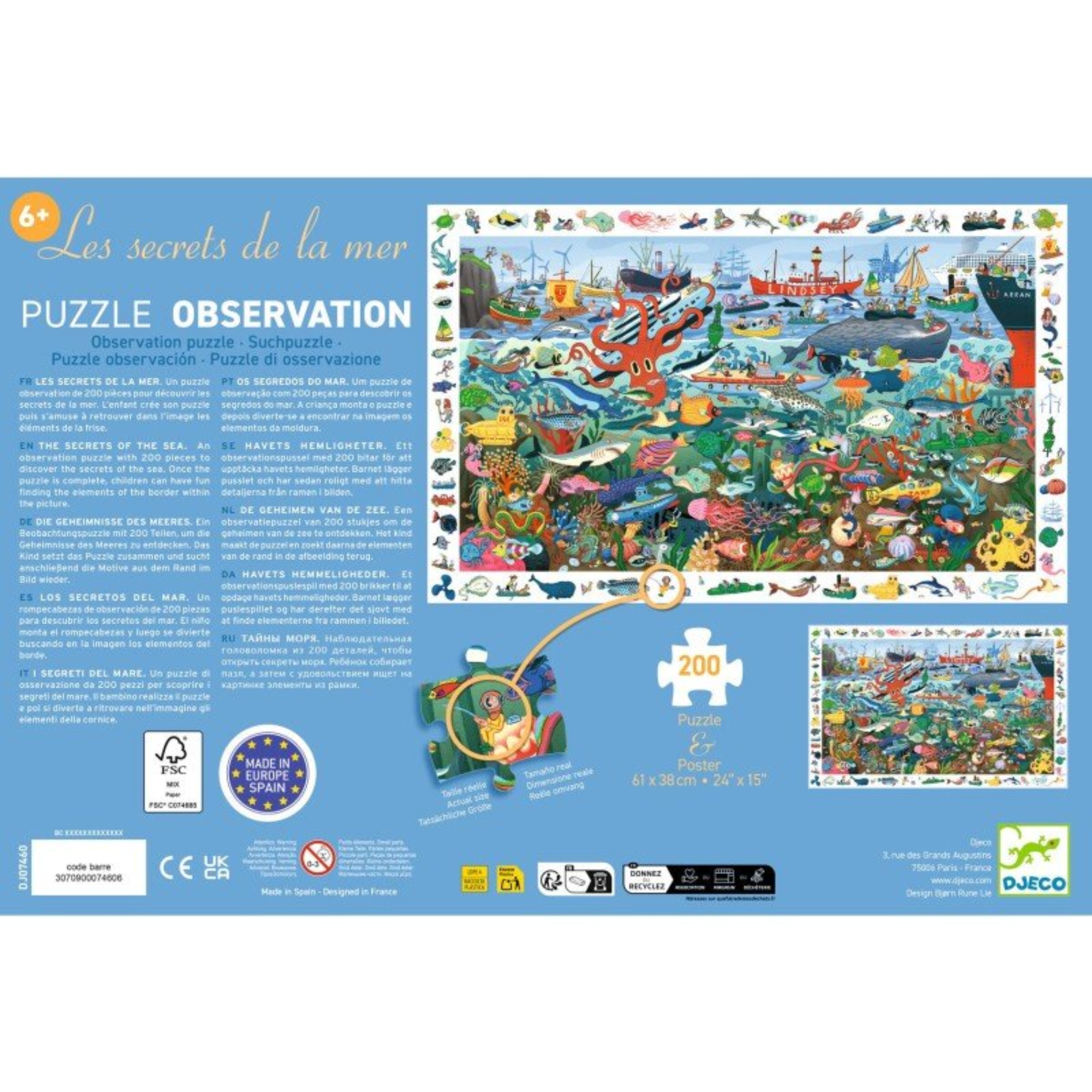 Djeco puzzle - The farm