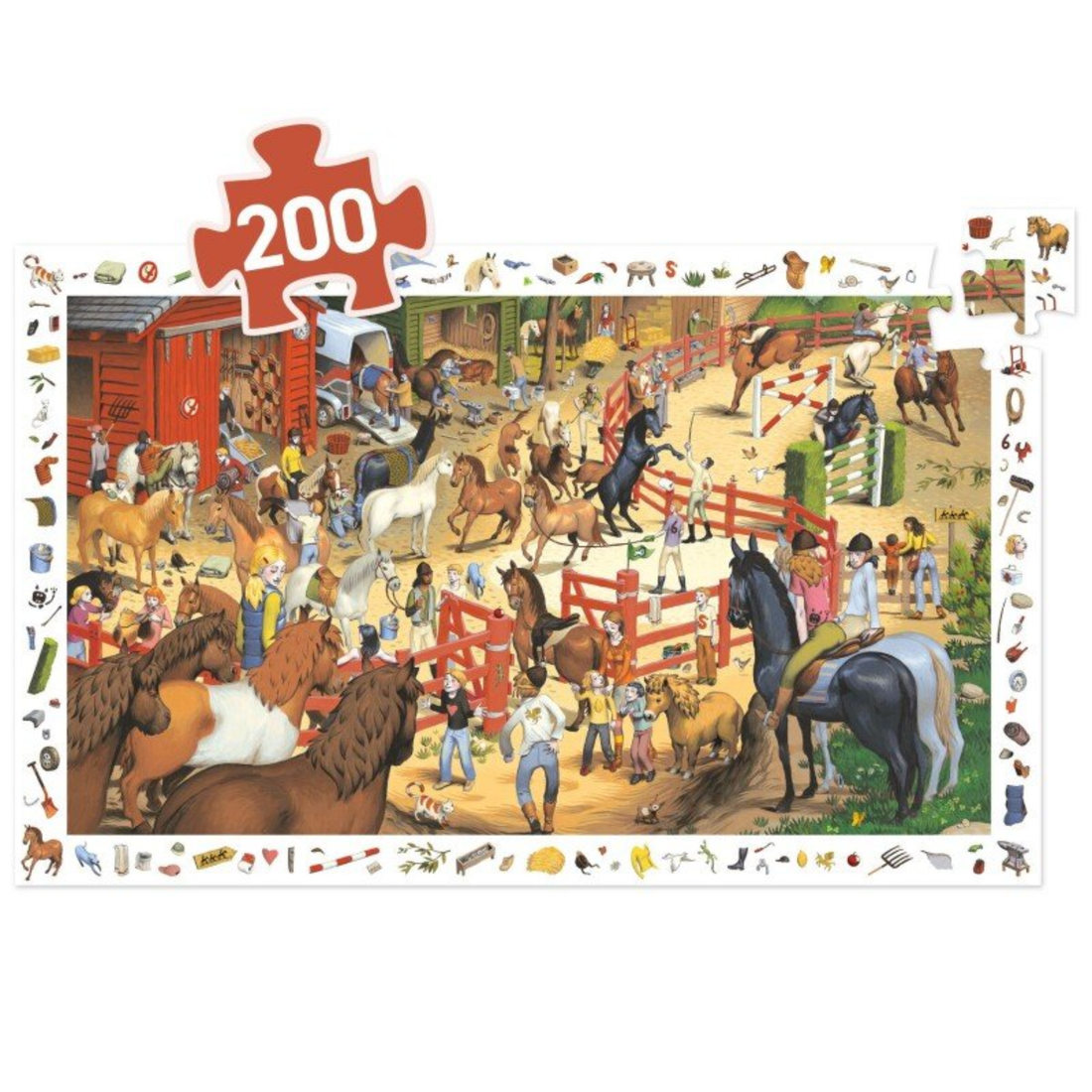 Djeco puzzle - The farm