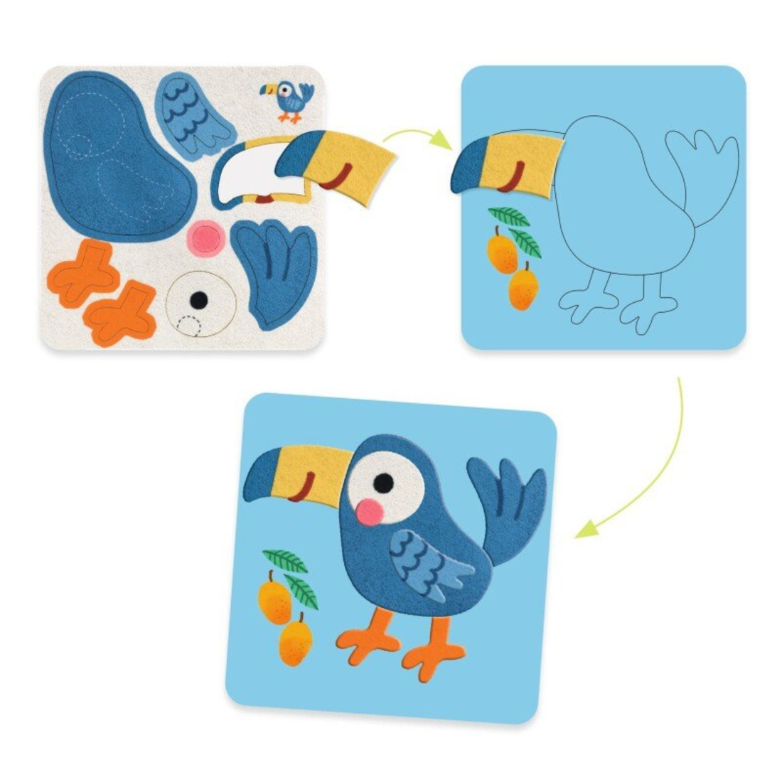 Kūrybinis rinkinys - Soft Animals
