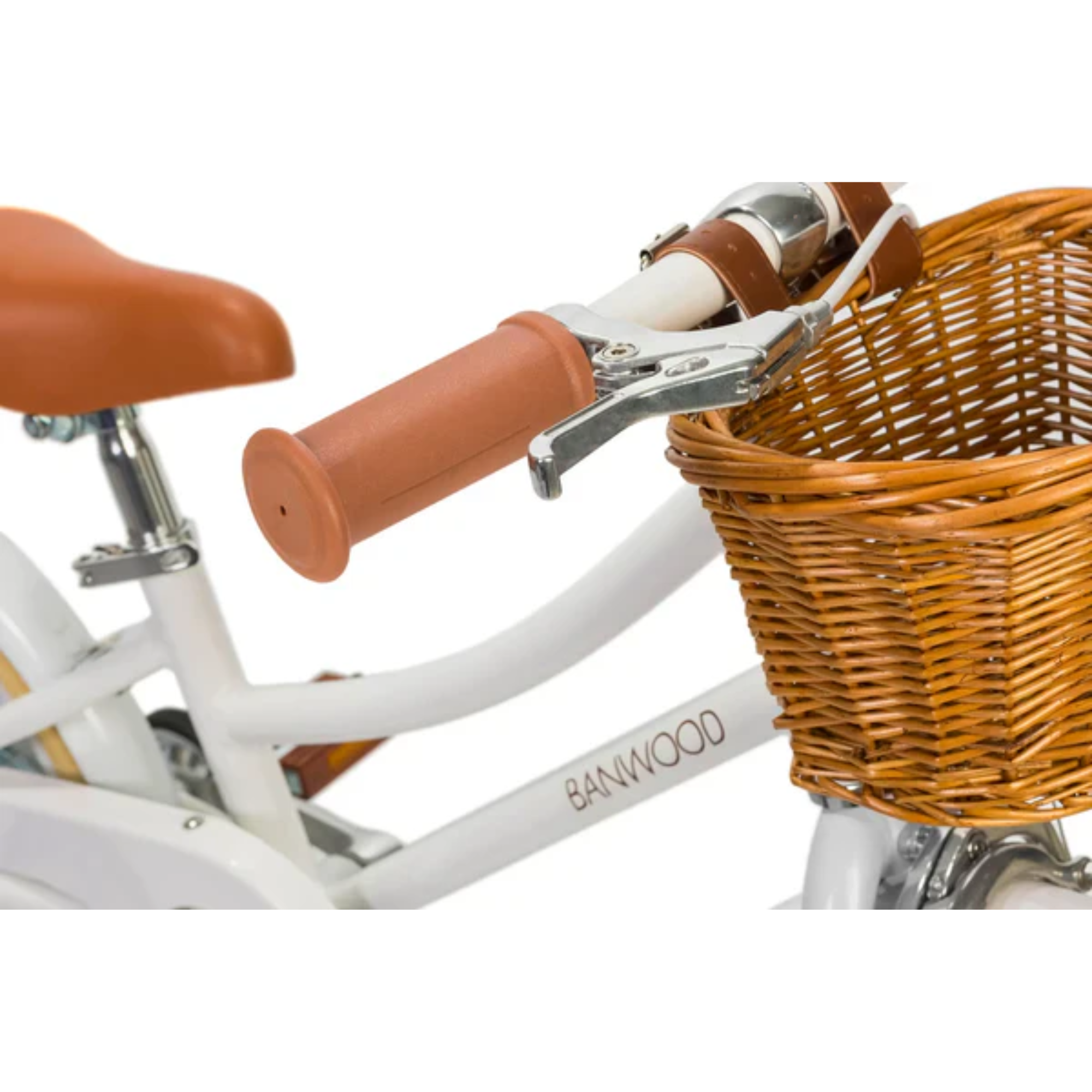 Dviratis su pedalais 16" - White