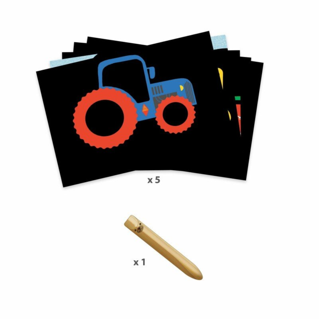 Scratch-off cards - Encounters