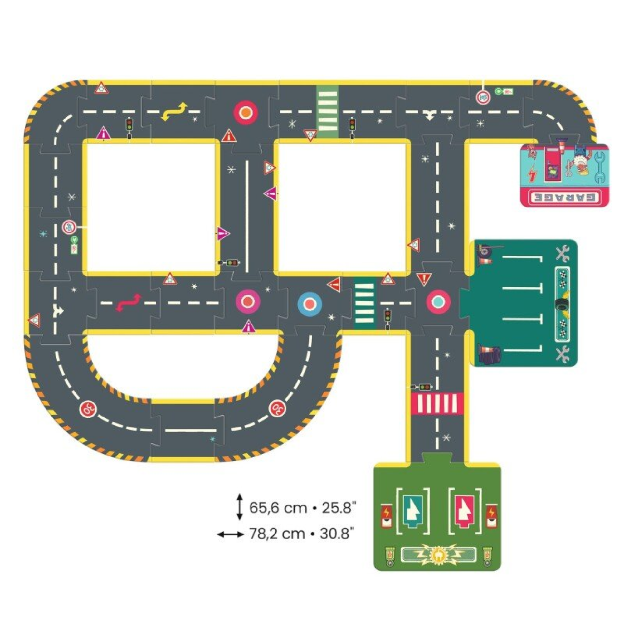 Dėlionė - City Circuit