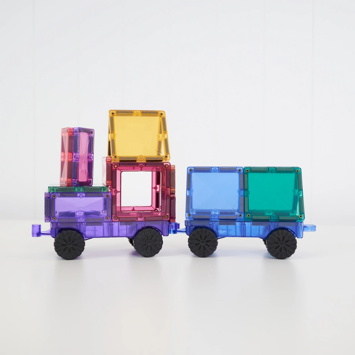 26 dalių magnetinis konstruktorius - Pastel Motion Pack