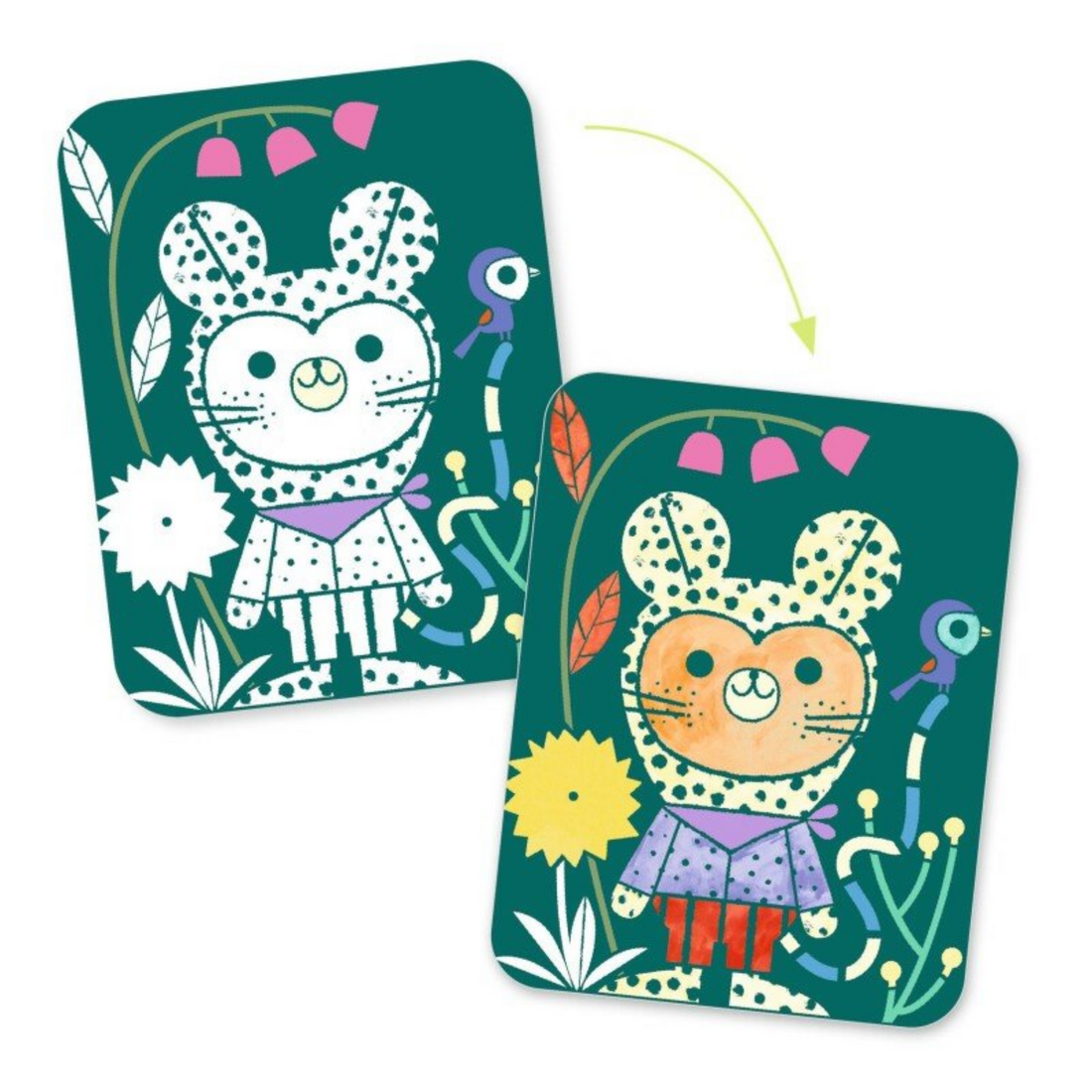 Magiškas tapymas - Dressed-Up Animals
