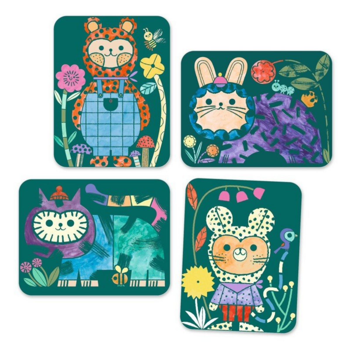 Magiškas tapymas - Dressed-Up Animals