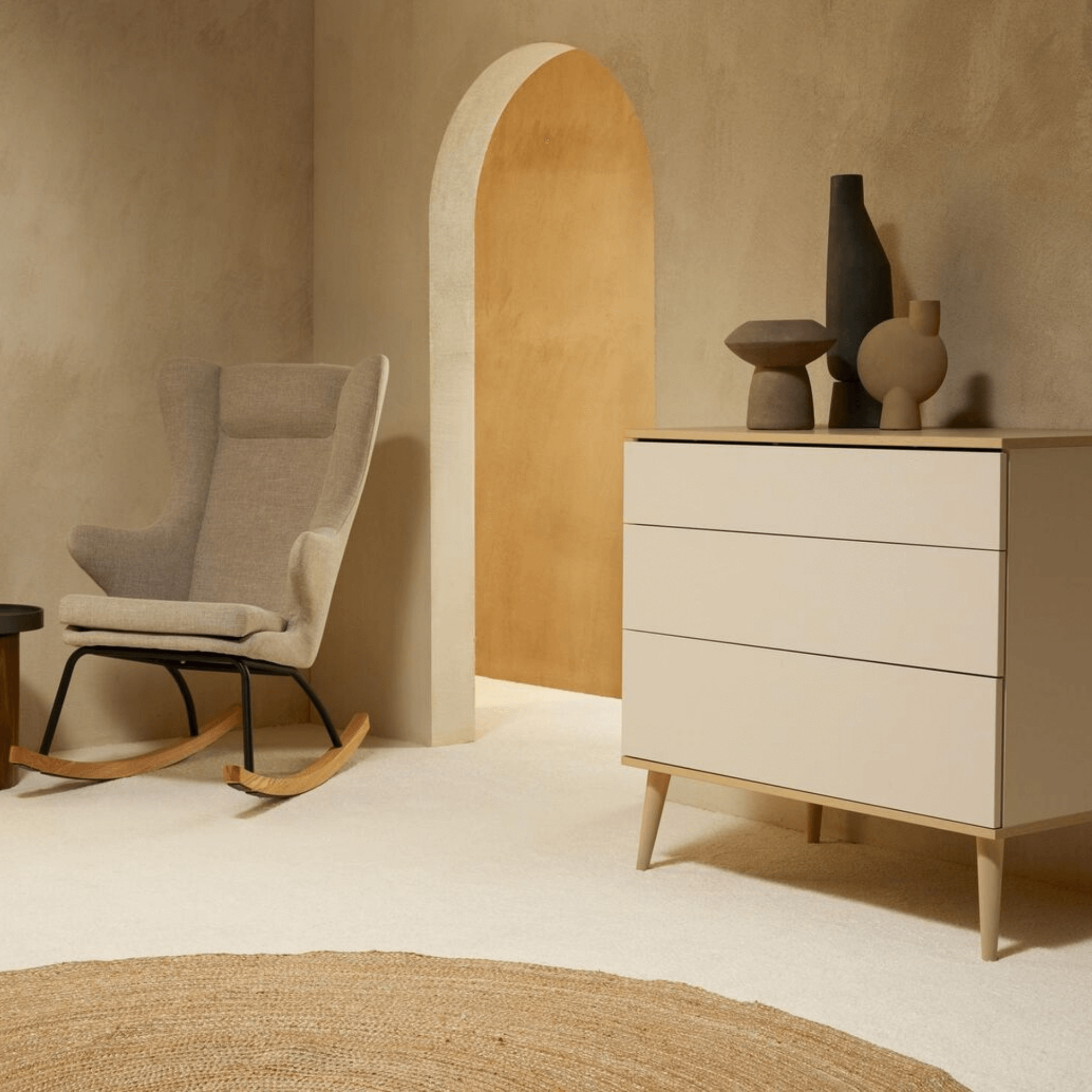 Quax chest of drawers Flow Clay & Oak